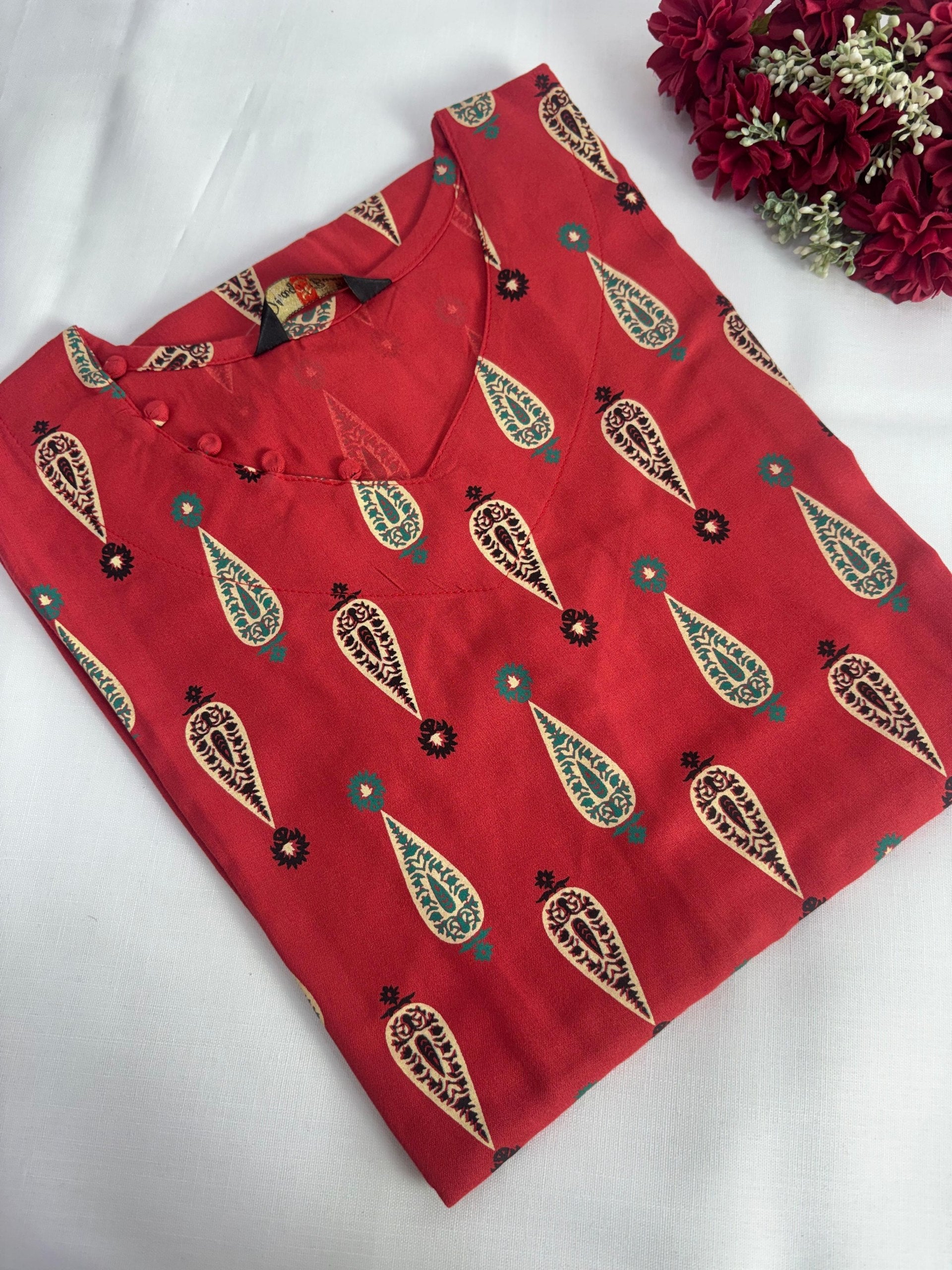 Regular Wear Side Open Kurti 5
