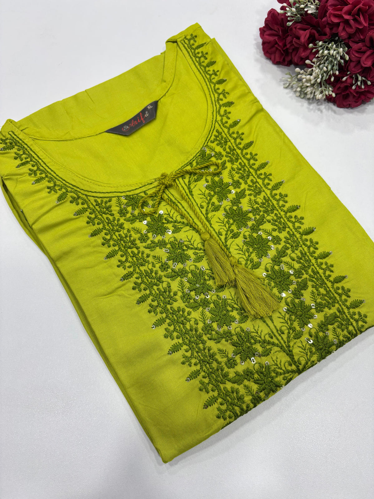 SS9340 Elegant Office Wear Rayon Kurti