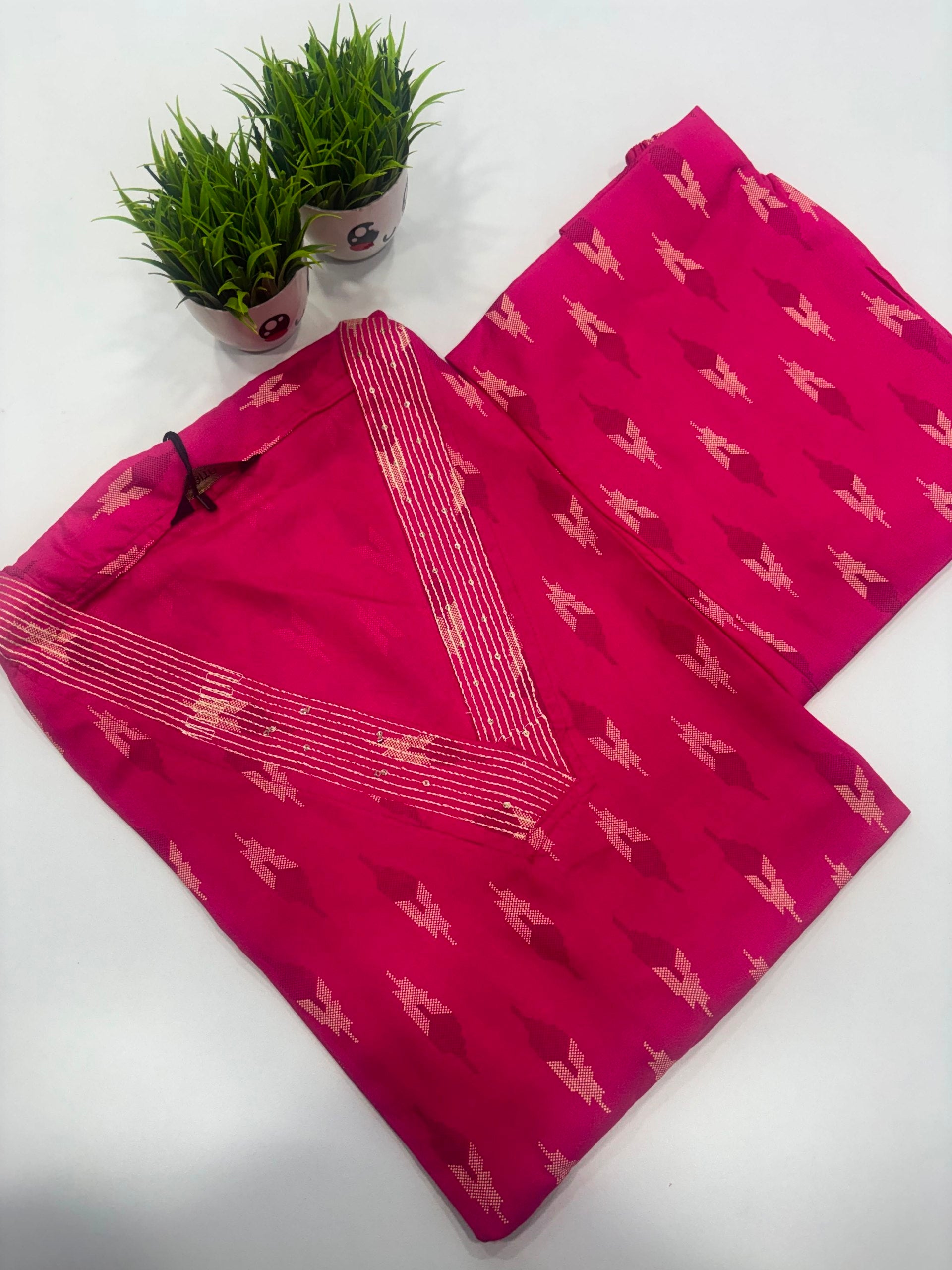 SS214 Trendy Rayon Co ord Set