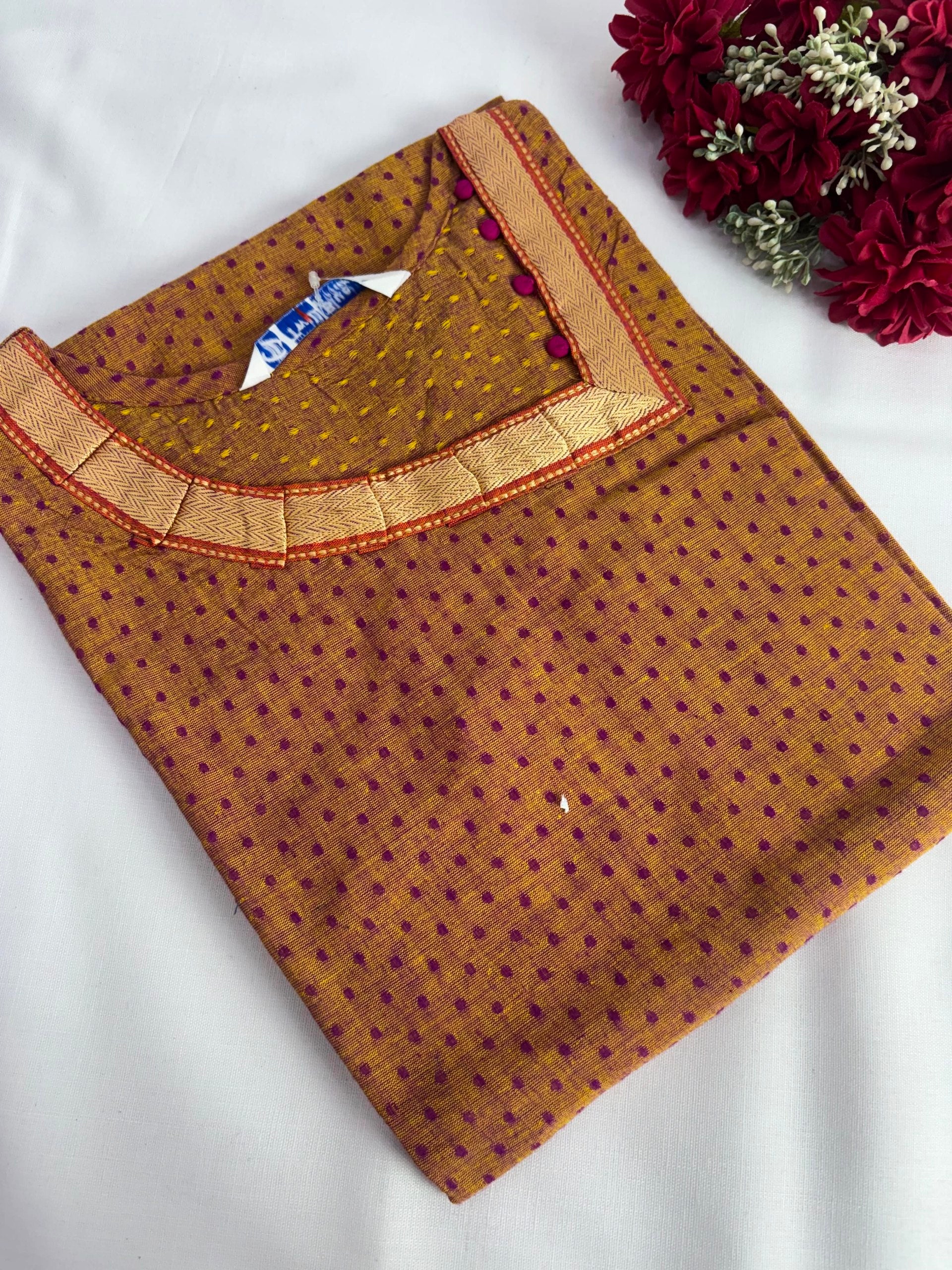 Chettinad Cotton Kurti 2