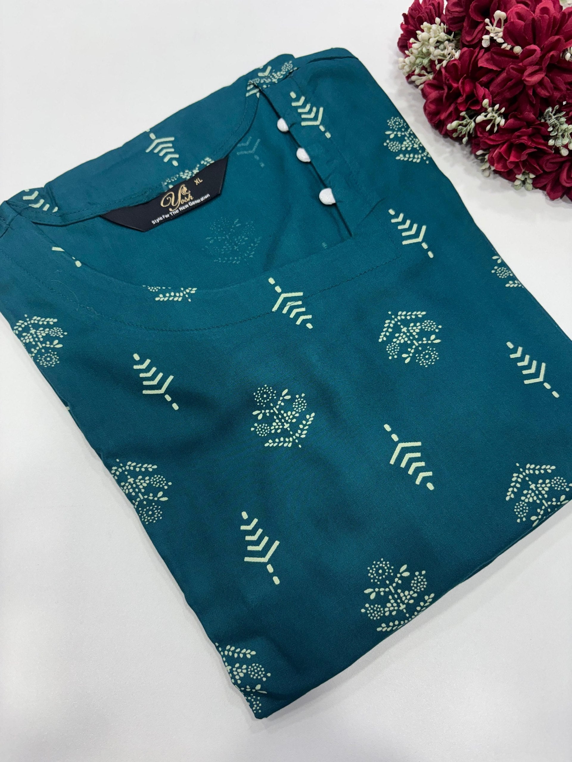 Regular Wear Side Open Kurti 2