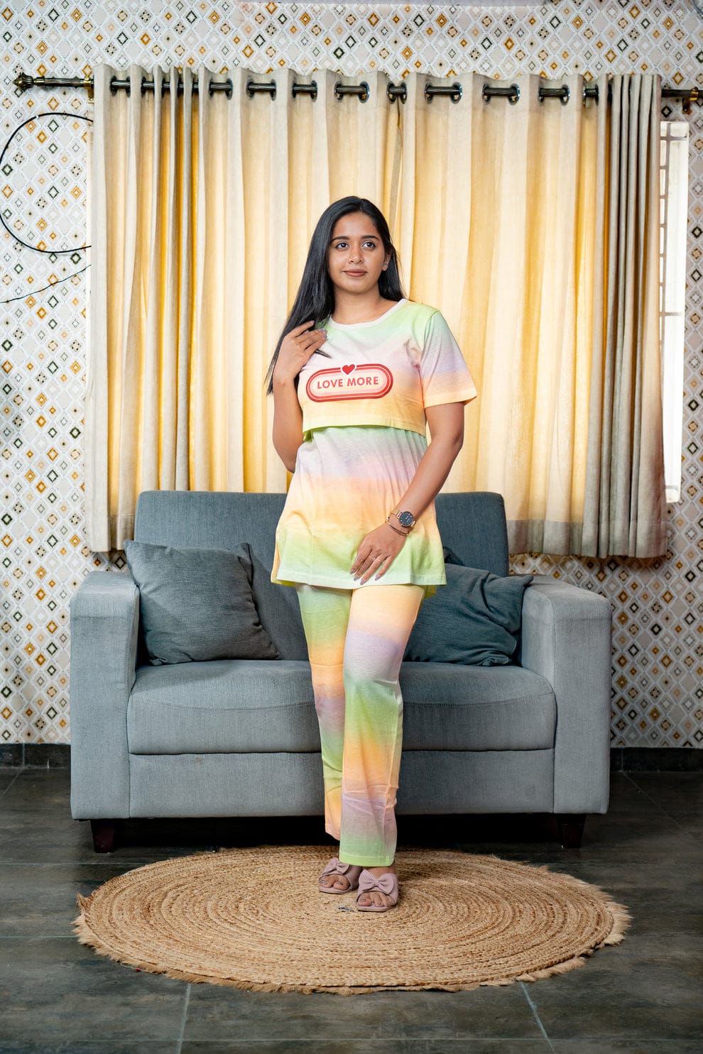 Zipless Feeding Night Suit