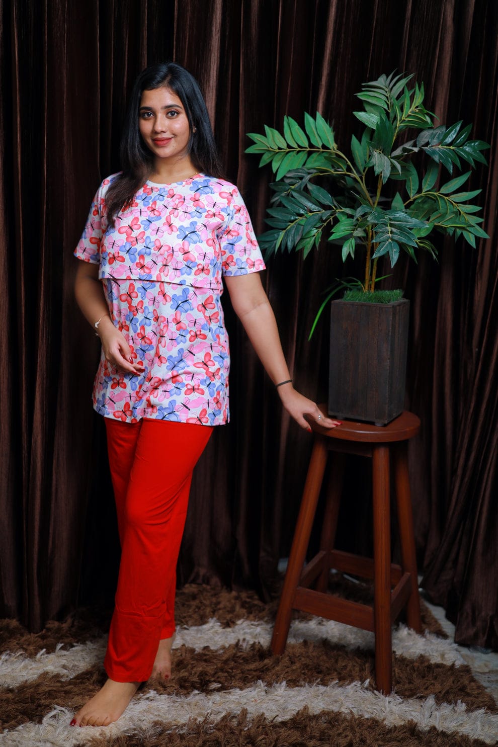 Zipless Feeding Night Suit