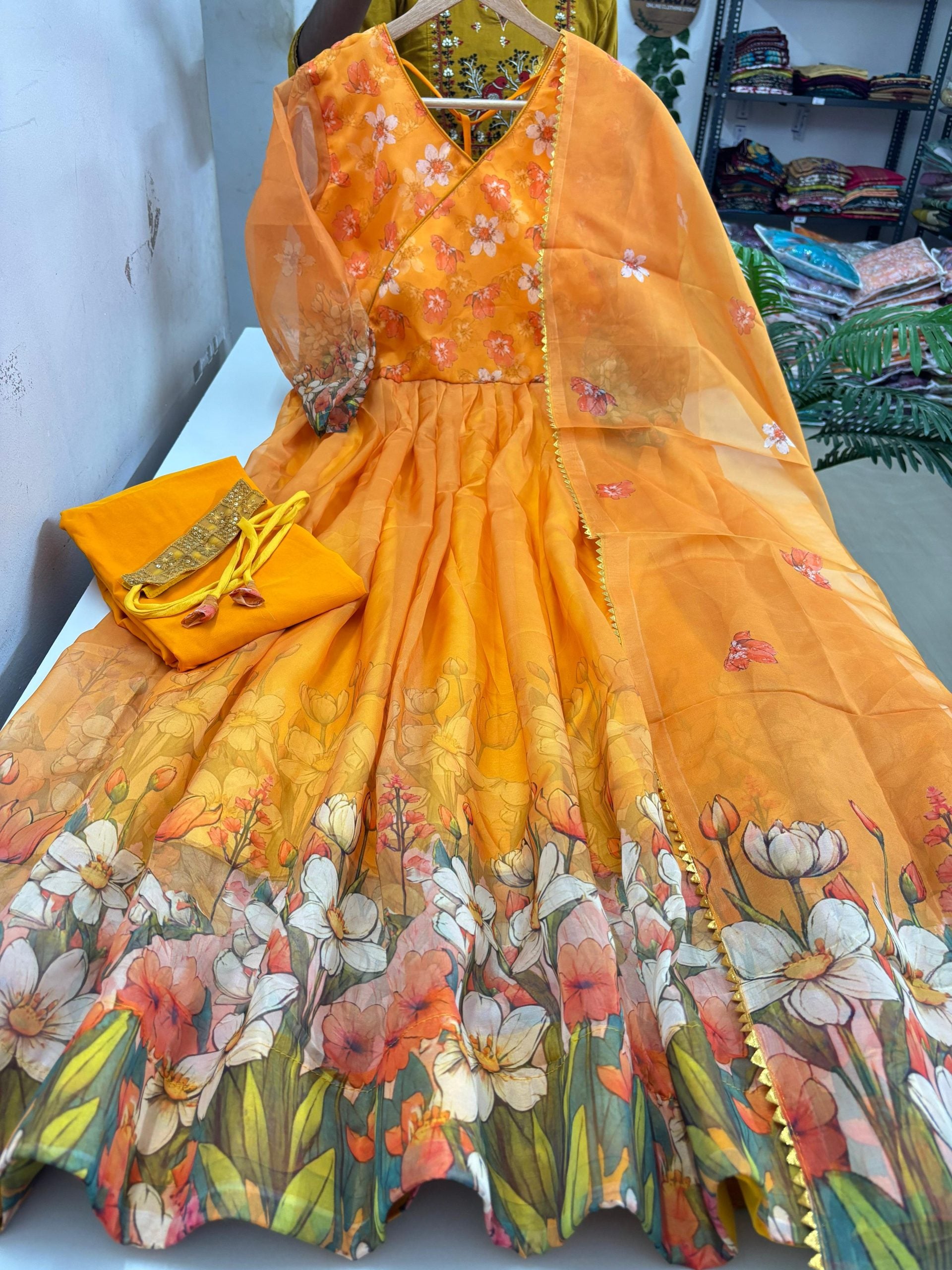 Organza Umbrella 3 Piece Set