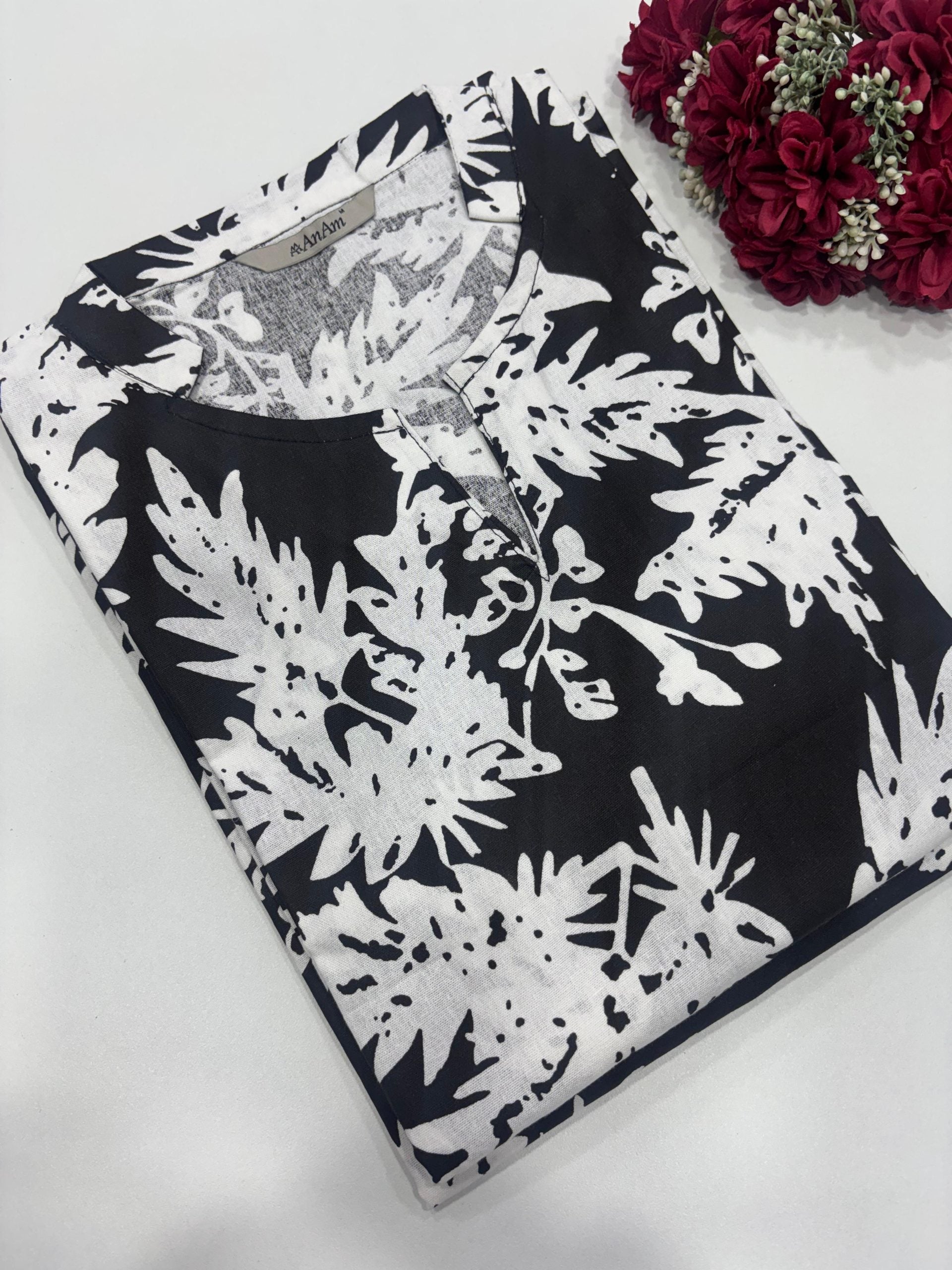 Office Wear Side Open Kurti