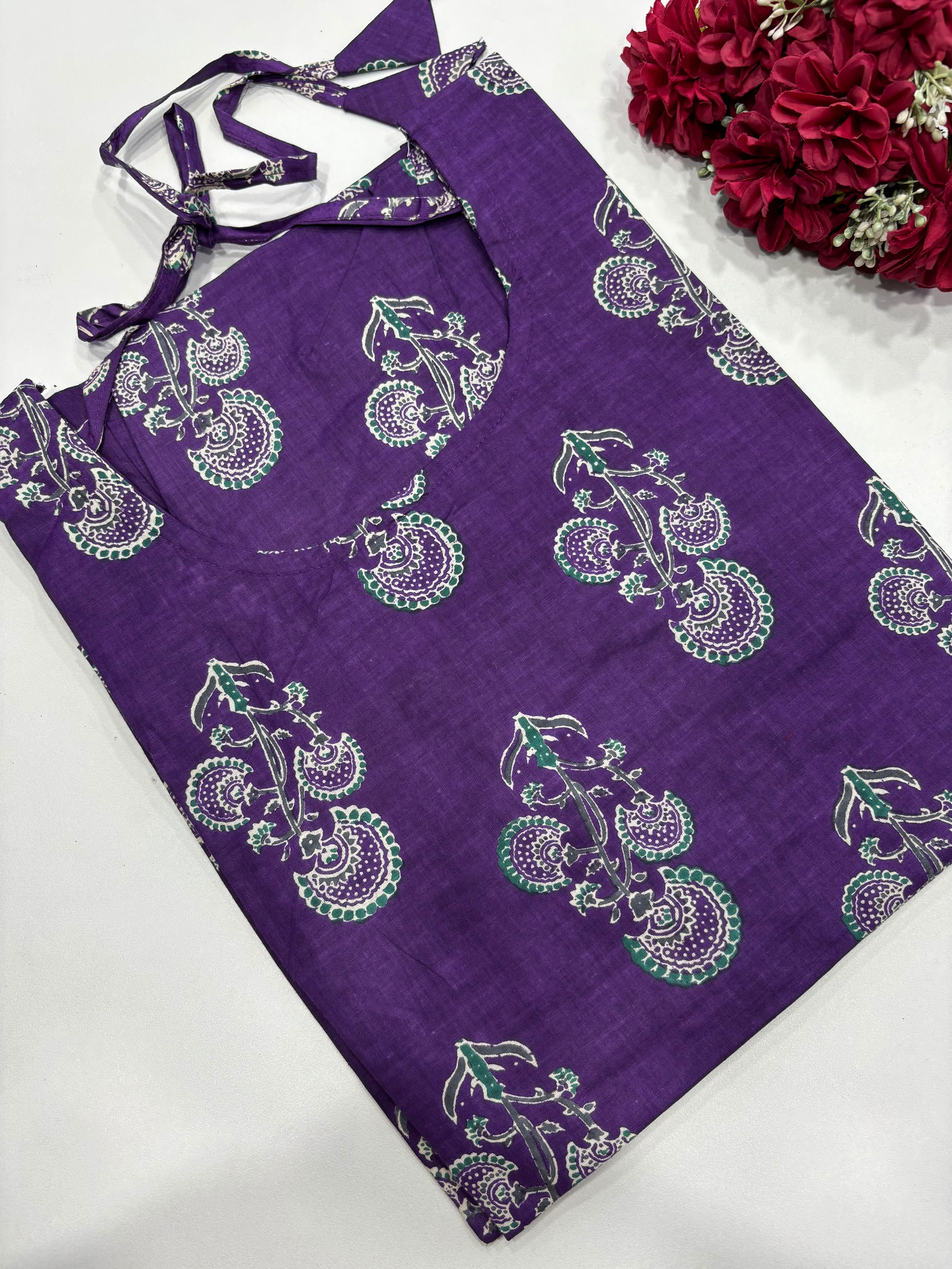 SS7929 Trendy Ethnic Cotton Kurti
