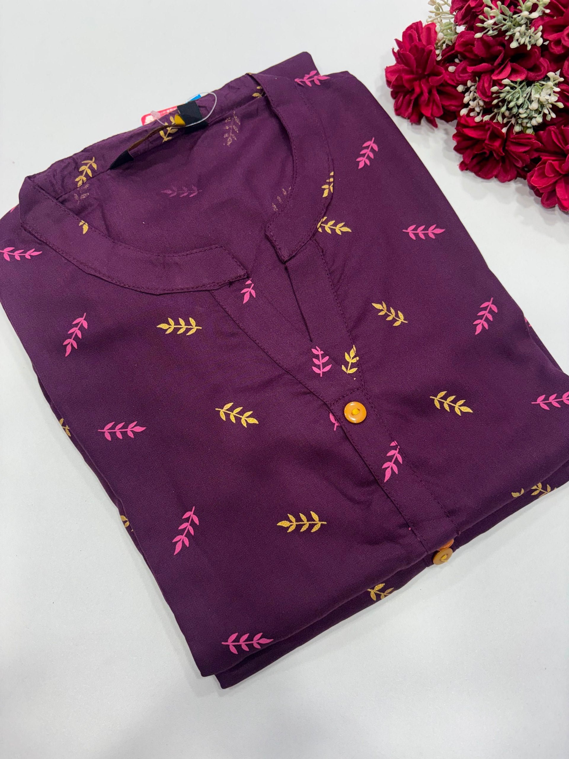 SS6488 Office Wear Side Open Kurti