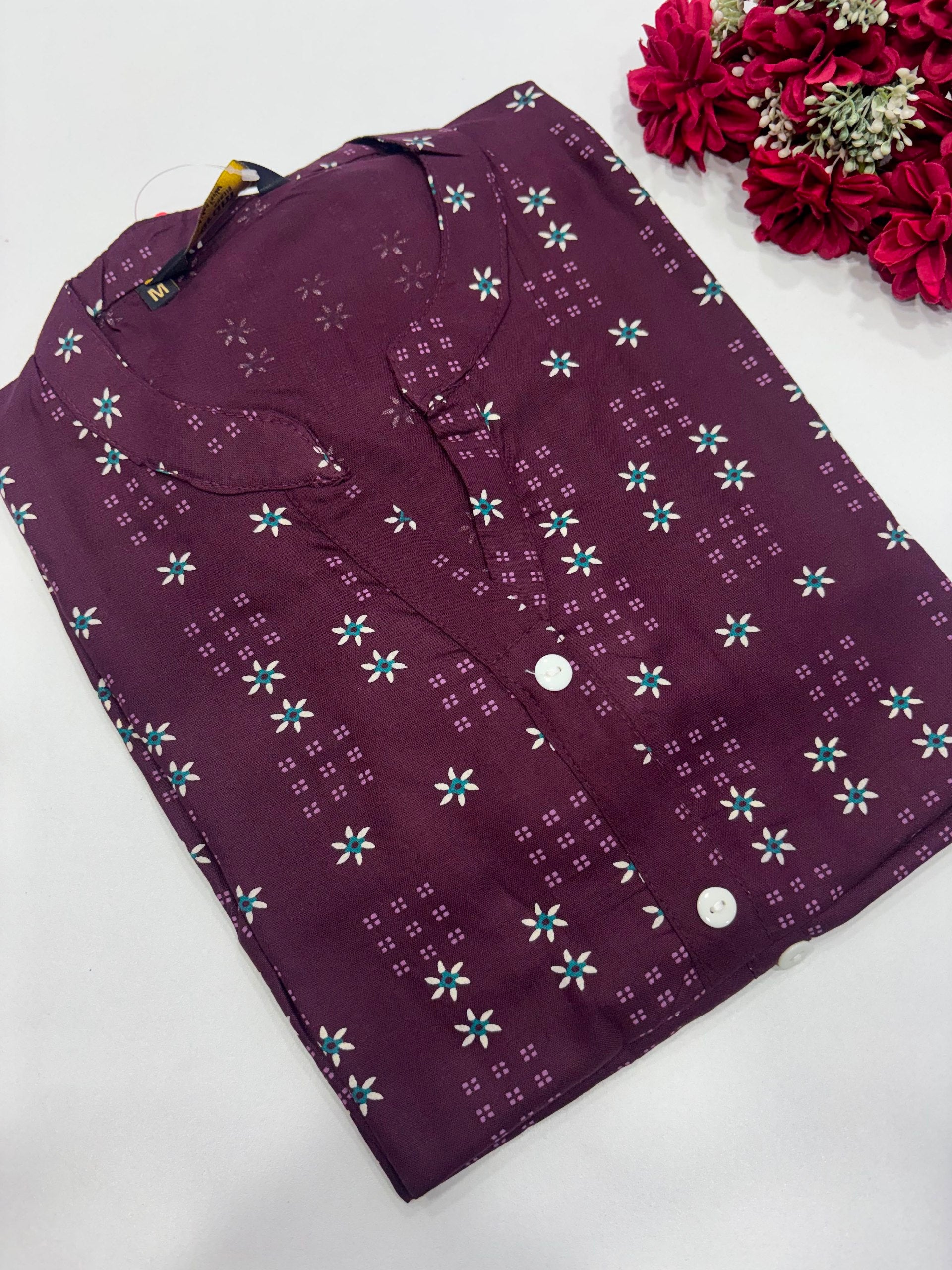 SS6491 Office Wear Side Open Kurti