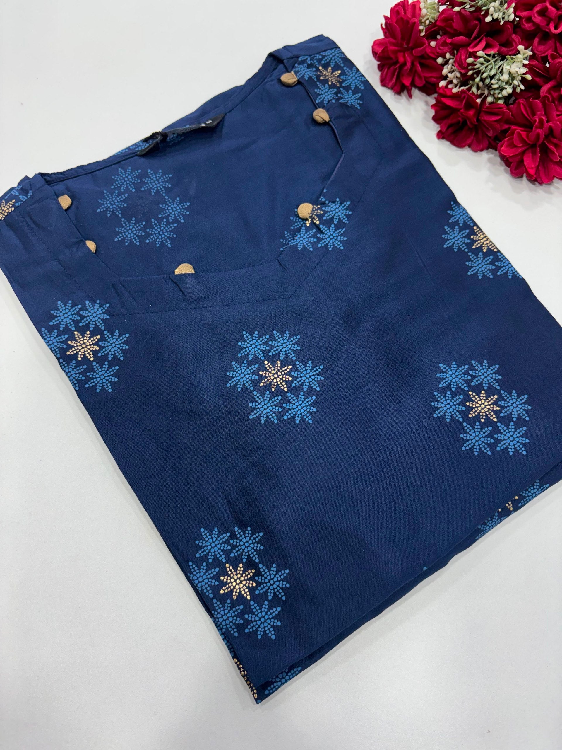 SS6493 Office Wear Side Open Kurti