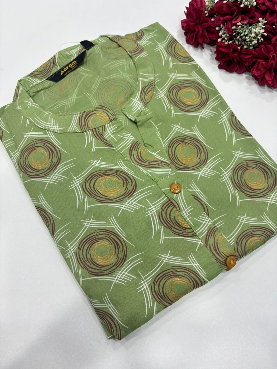 SS6494 Office Wear Side Open Kurti