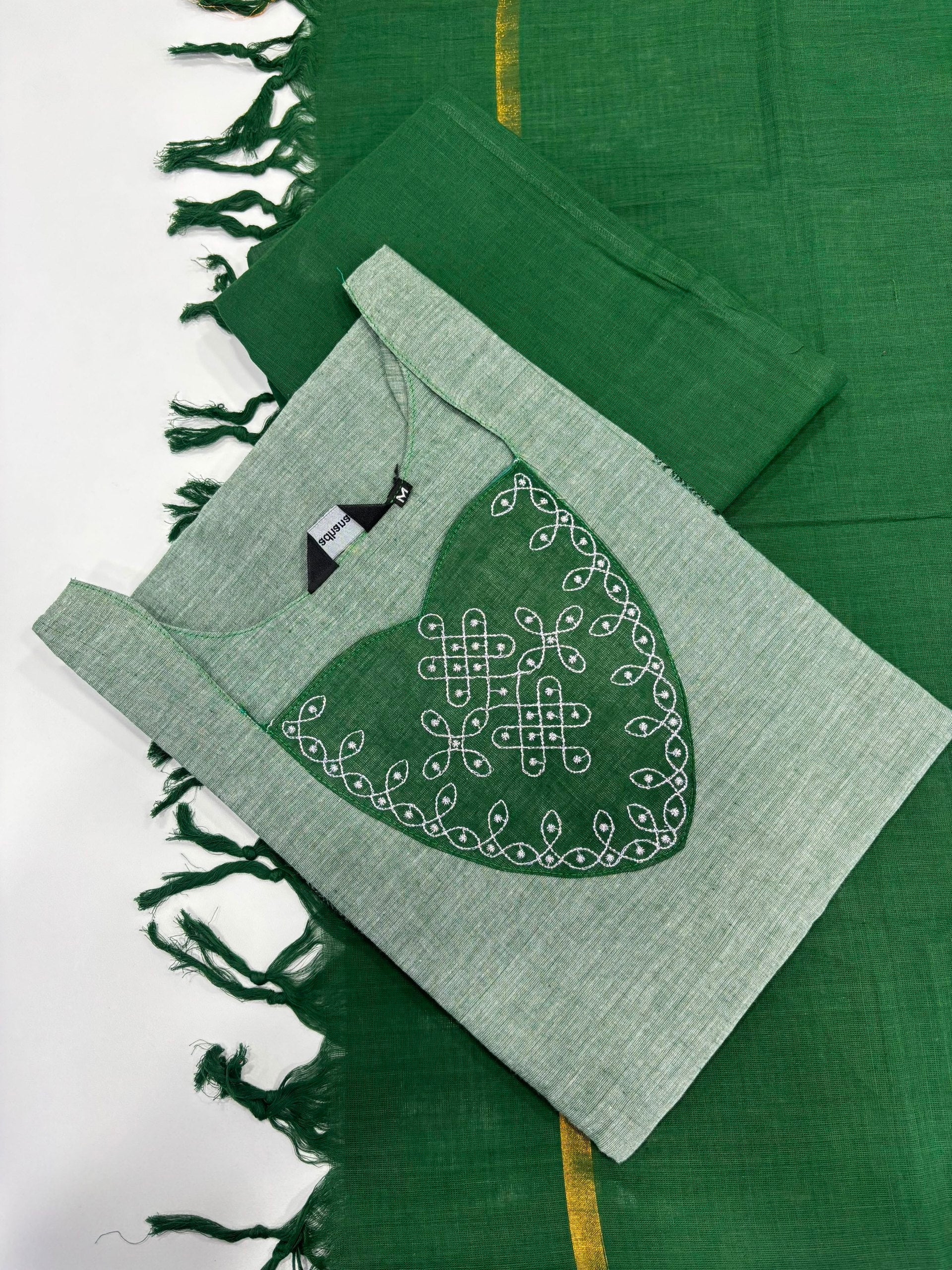SS6631 Premium Handloom Cotton Salwar Set