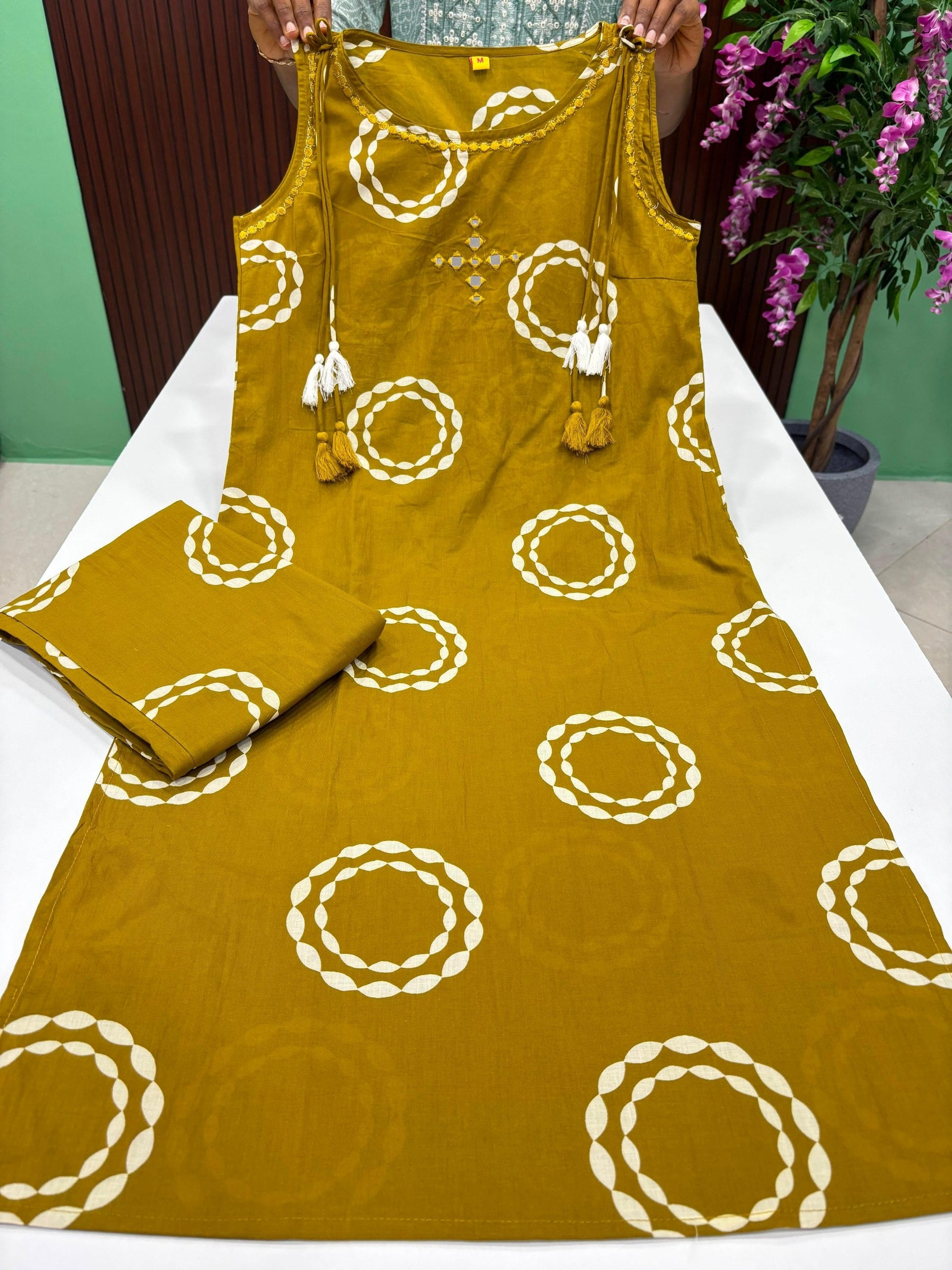 SS6721 Trendy Cotton Co ord Set