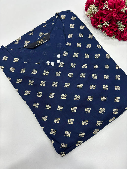 SS6782 Regular Wear Side Open Kurti