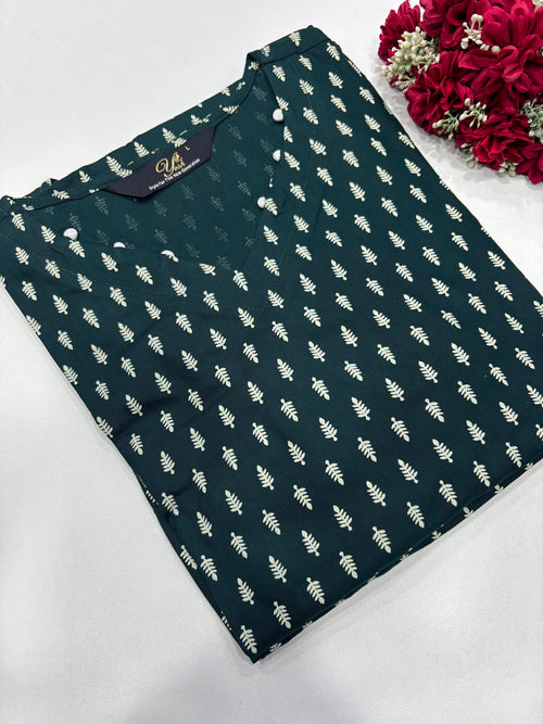 SS6786 Regular Wear Side Open Kurti