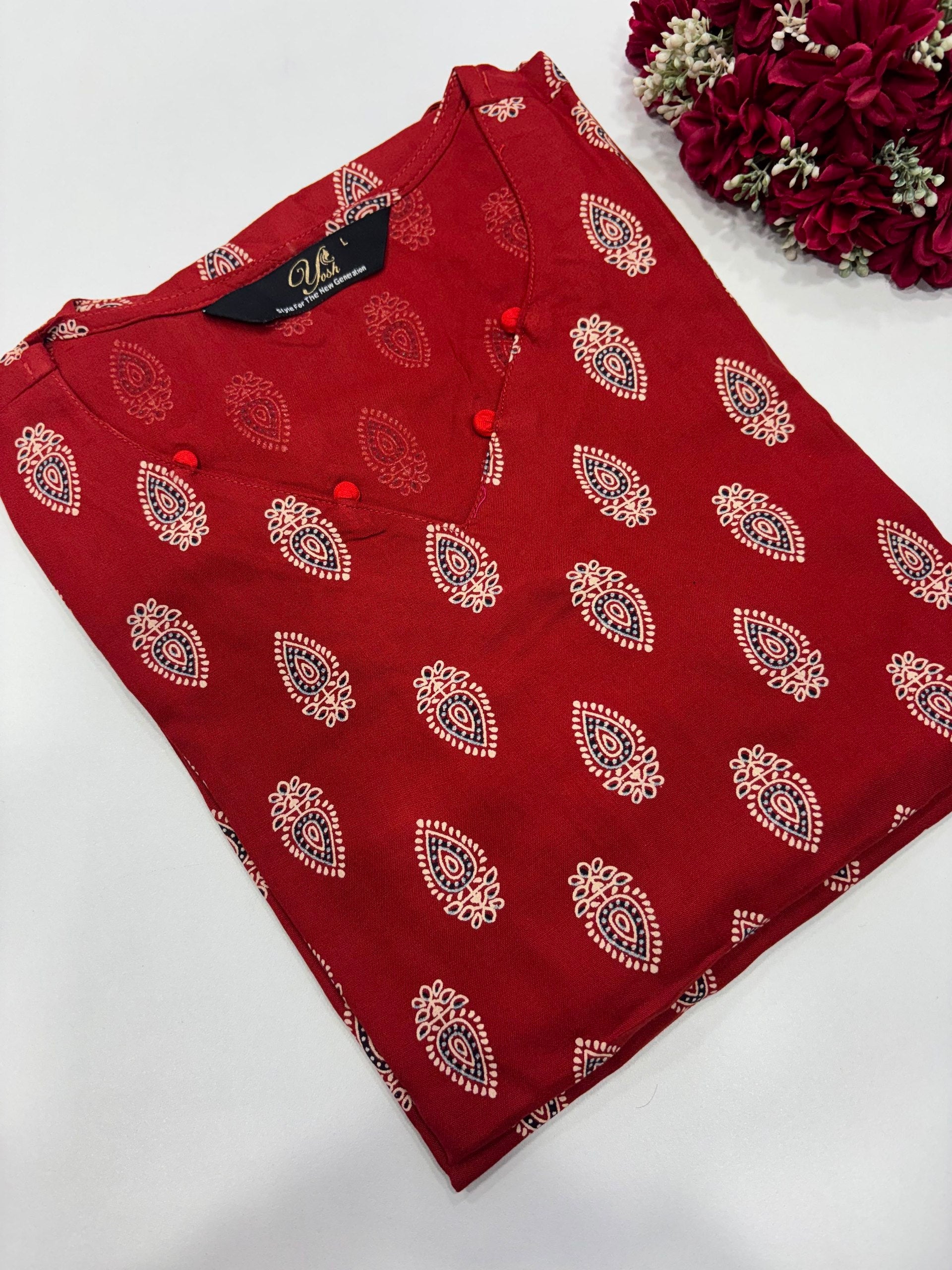 SS6787 Regular Wear Side Open Kurti