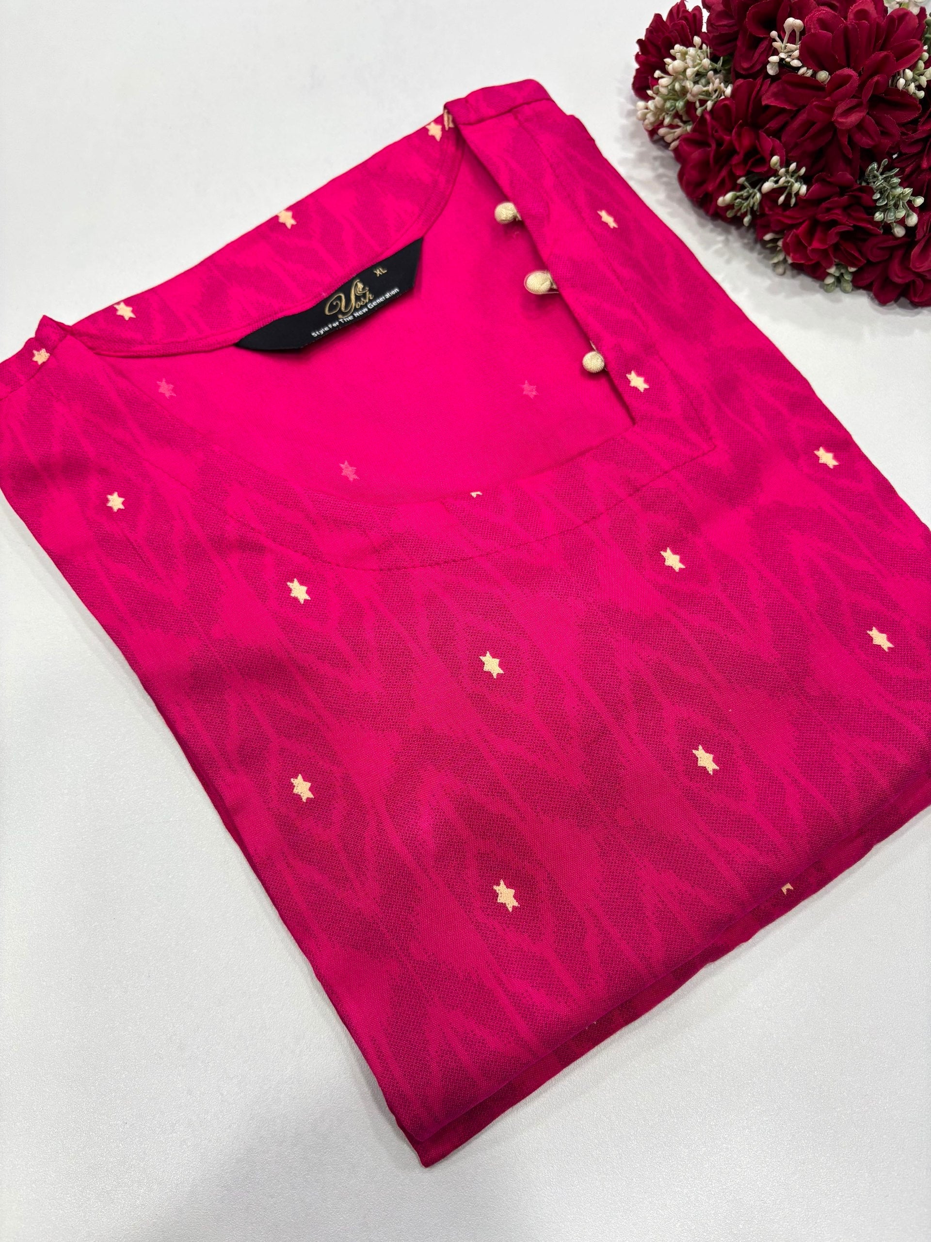 SS6790 Regular Wear Side Open Kurti
