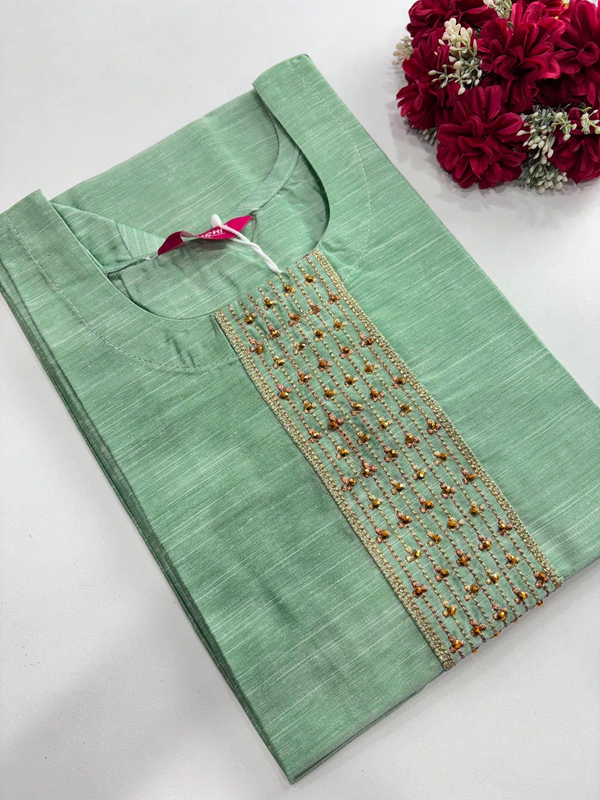 SS6947 Semi Raw Silk