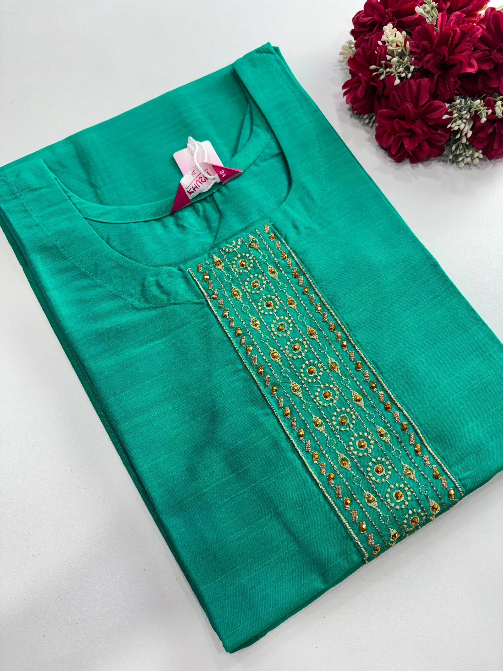 SS6950 Semi Raw Silk