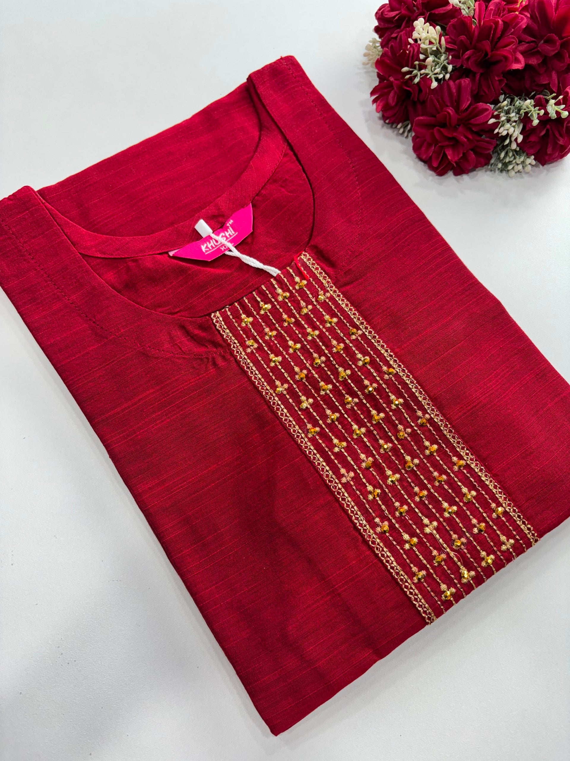 SS6951 Semi Raw Silk
