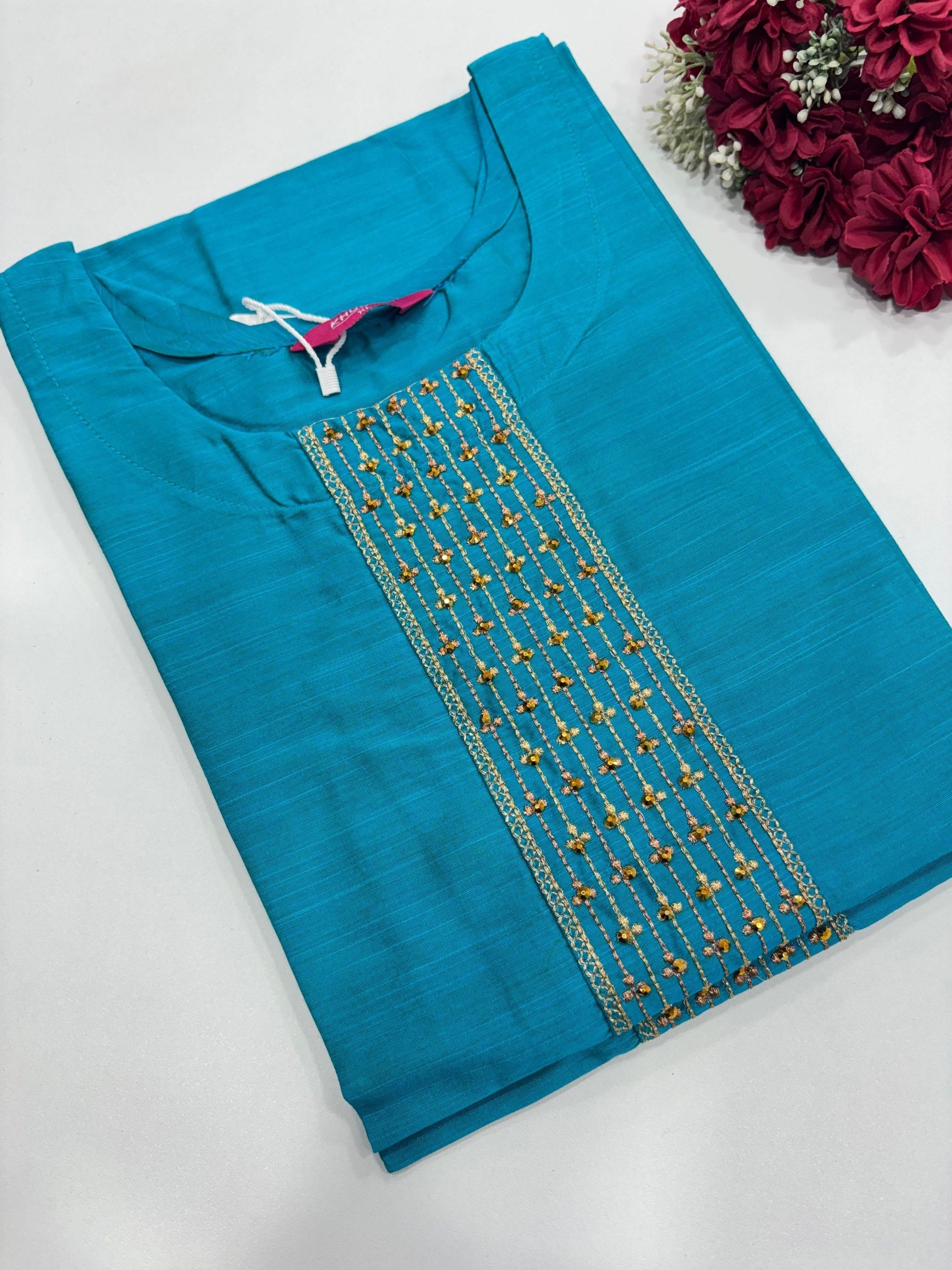 SS6952 Semi Raw Silk