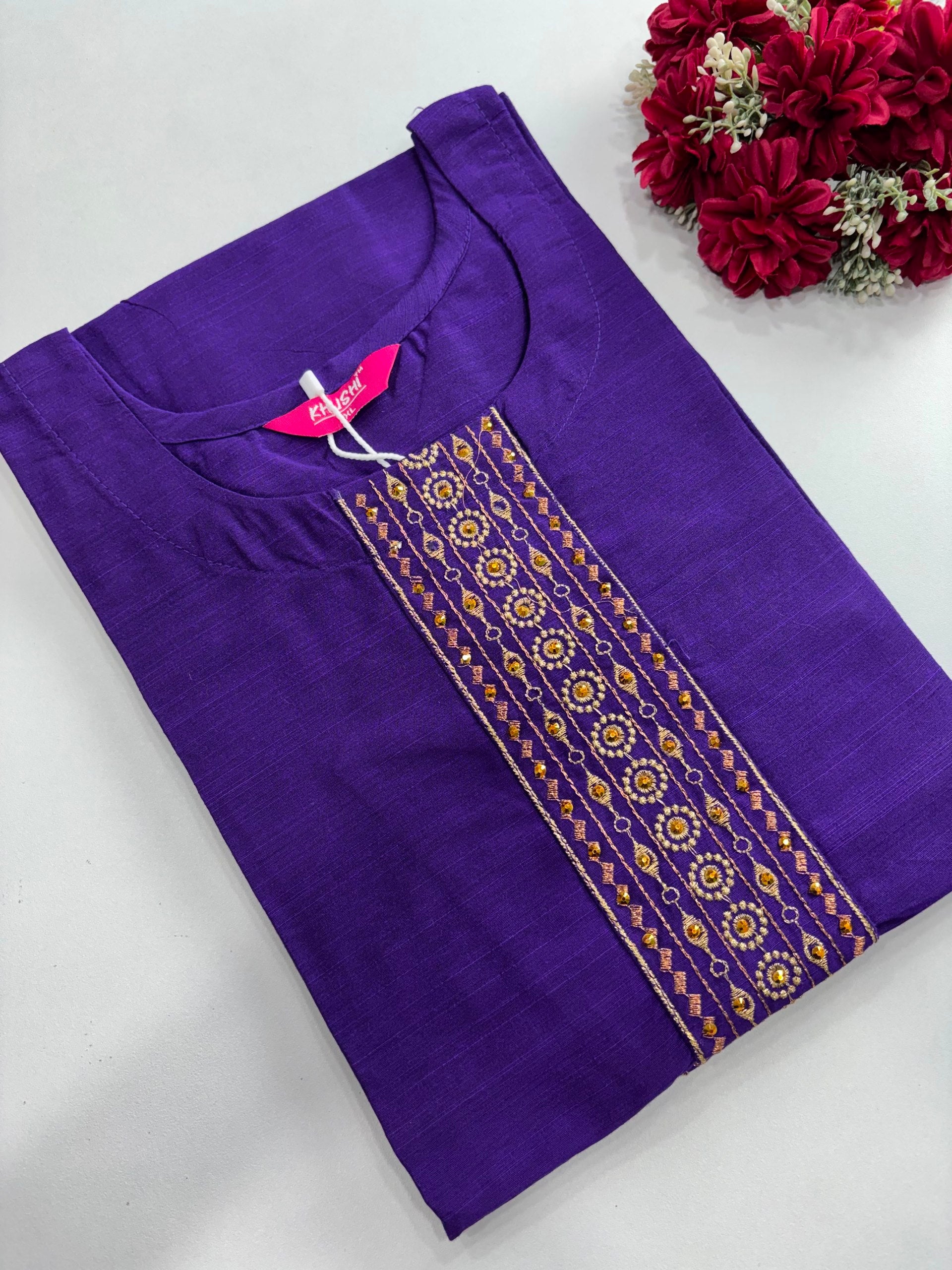 SS6953 Semi Raw Silk