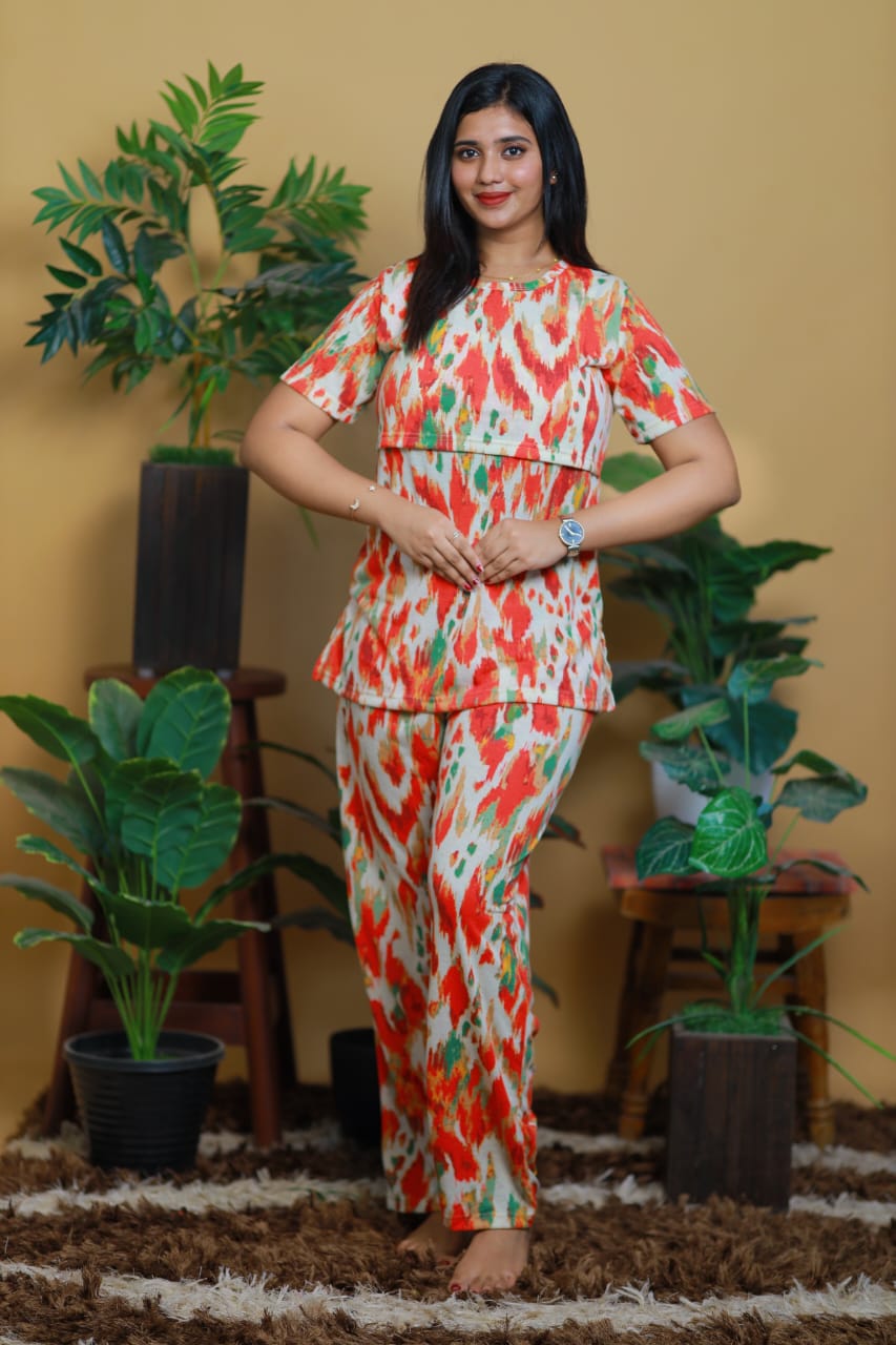 Zipless Feeding Night Suit