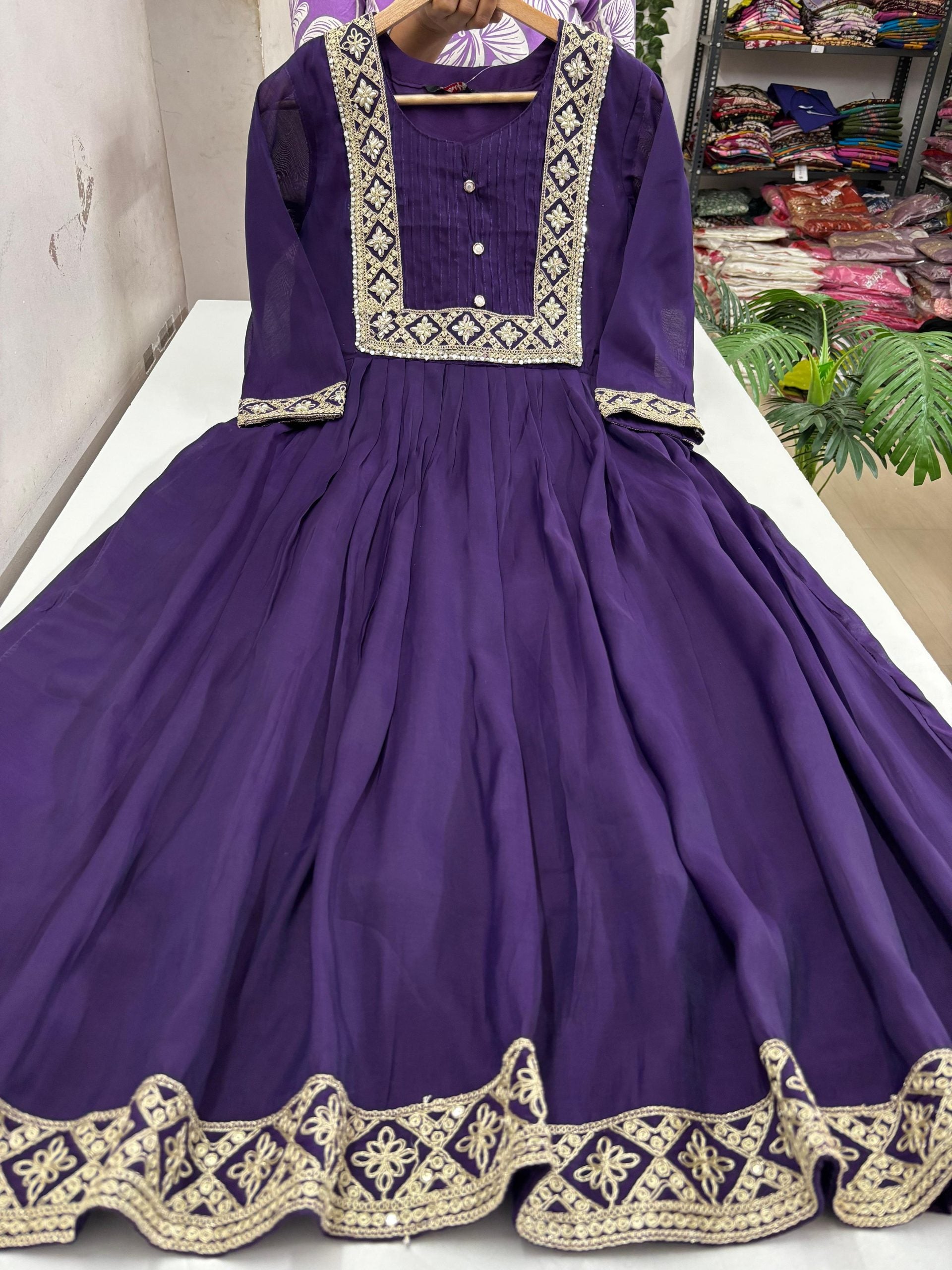 Premium Roman Silk Gown