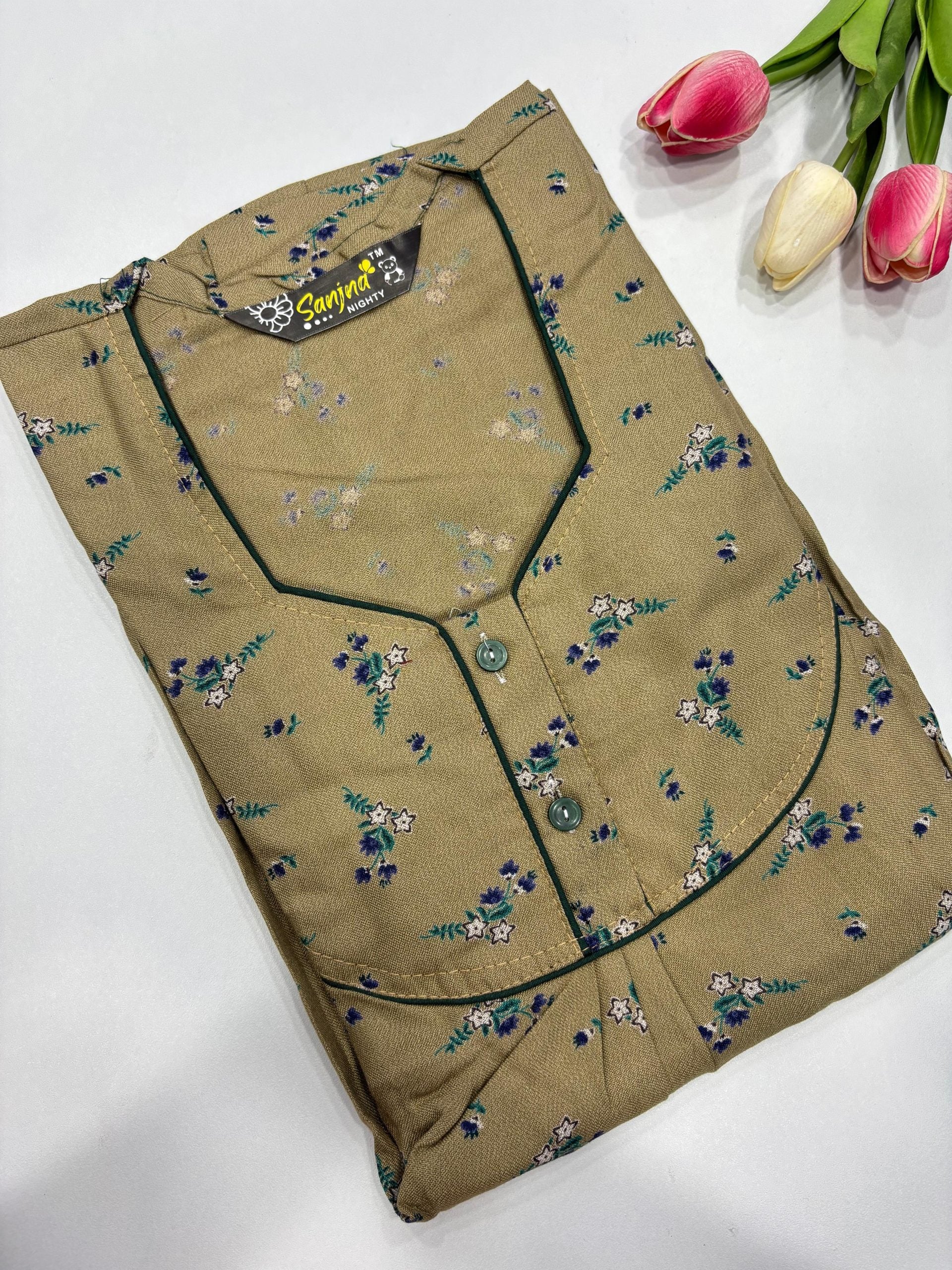 Women's Printed Alphine Nighty