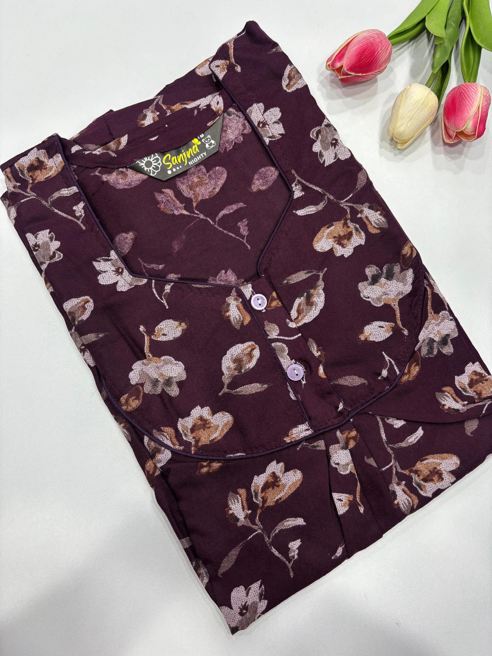 Women’s Printed Alphine Nighty