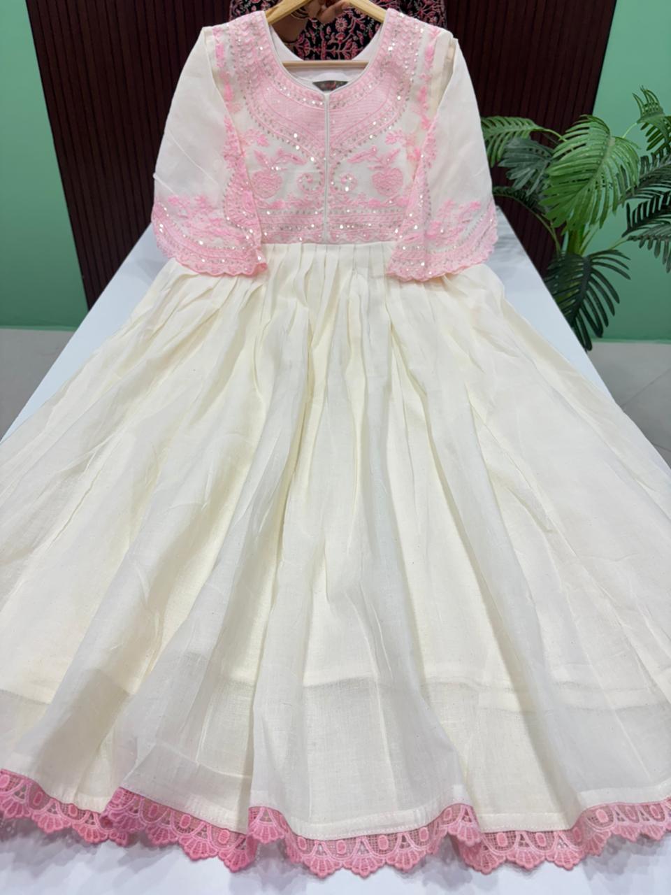 Full Length Mul Cotton Maxi