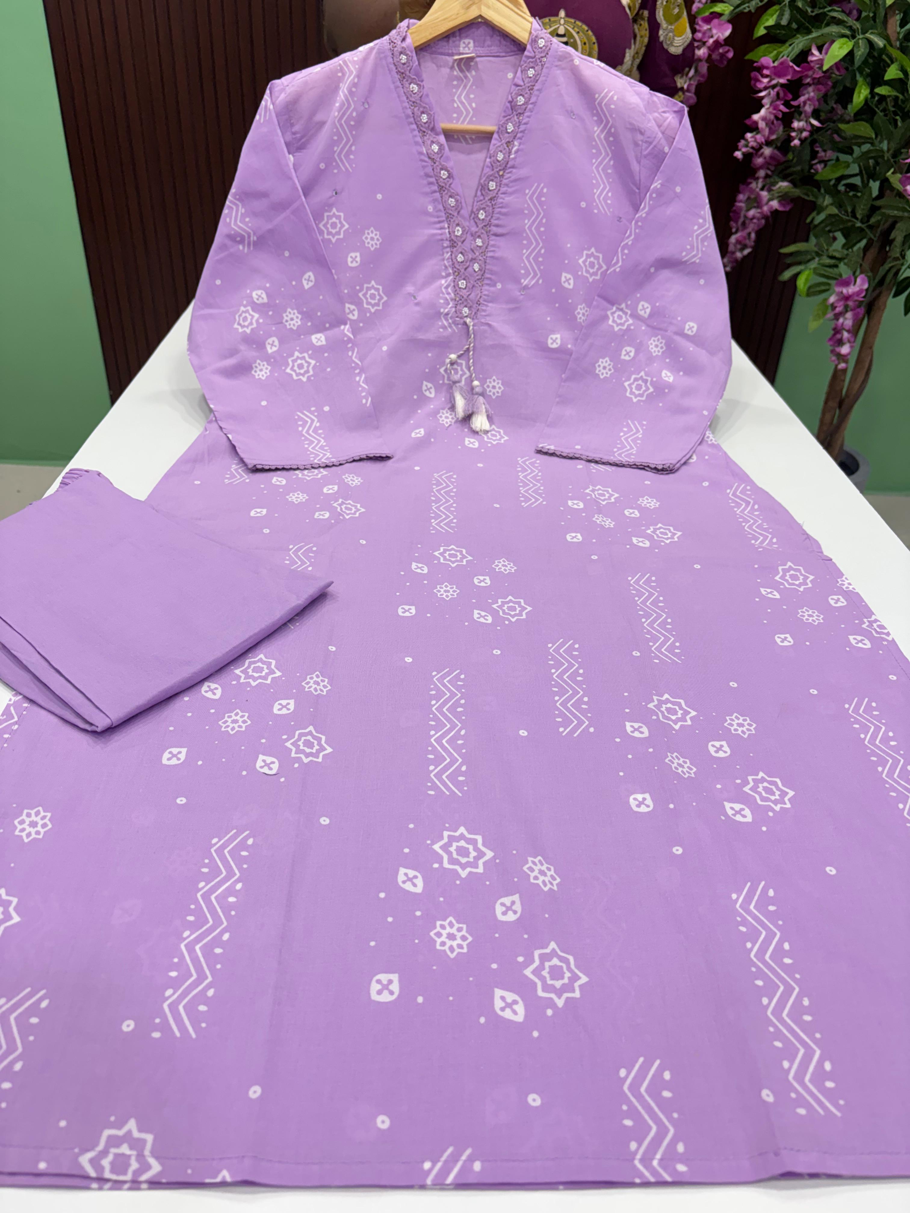 SS6995 Premium 60*60 Cotton Co-ord Set