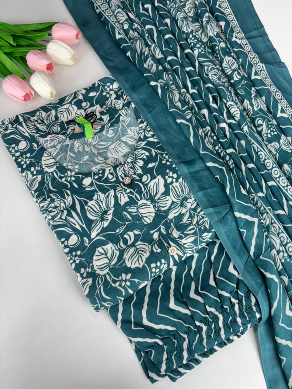 SS7029 Women’s Blended Cotton Salwar Set
