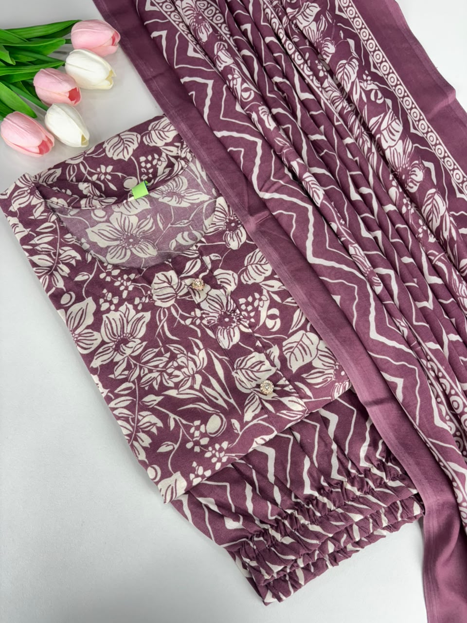 SS7027 Women’s Blended Cotton Salwar Set