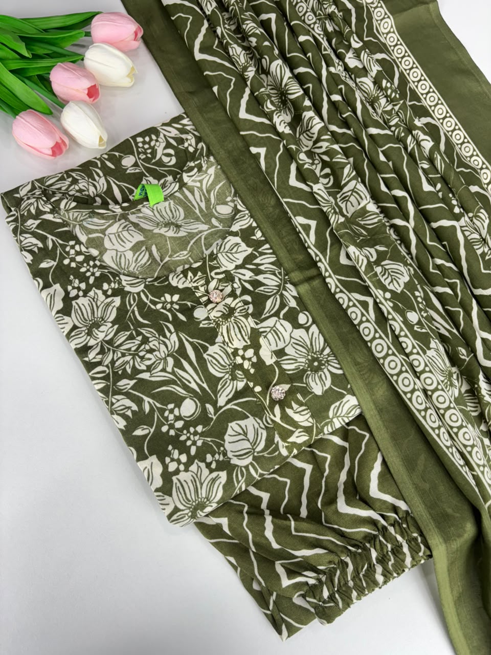 SS7026 Women’s Blended Cotton Salwar Set