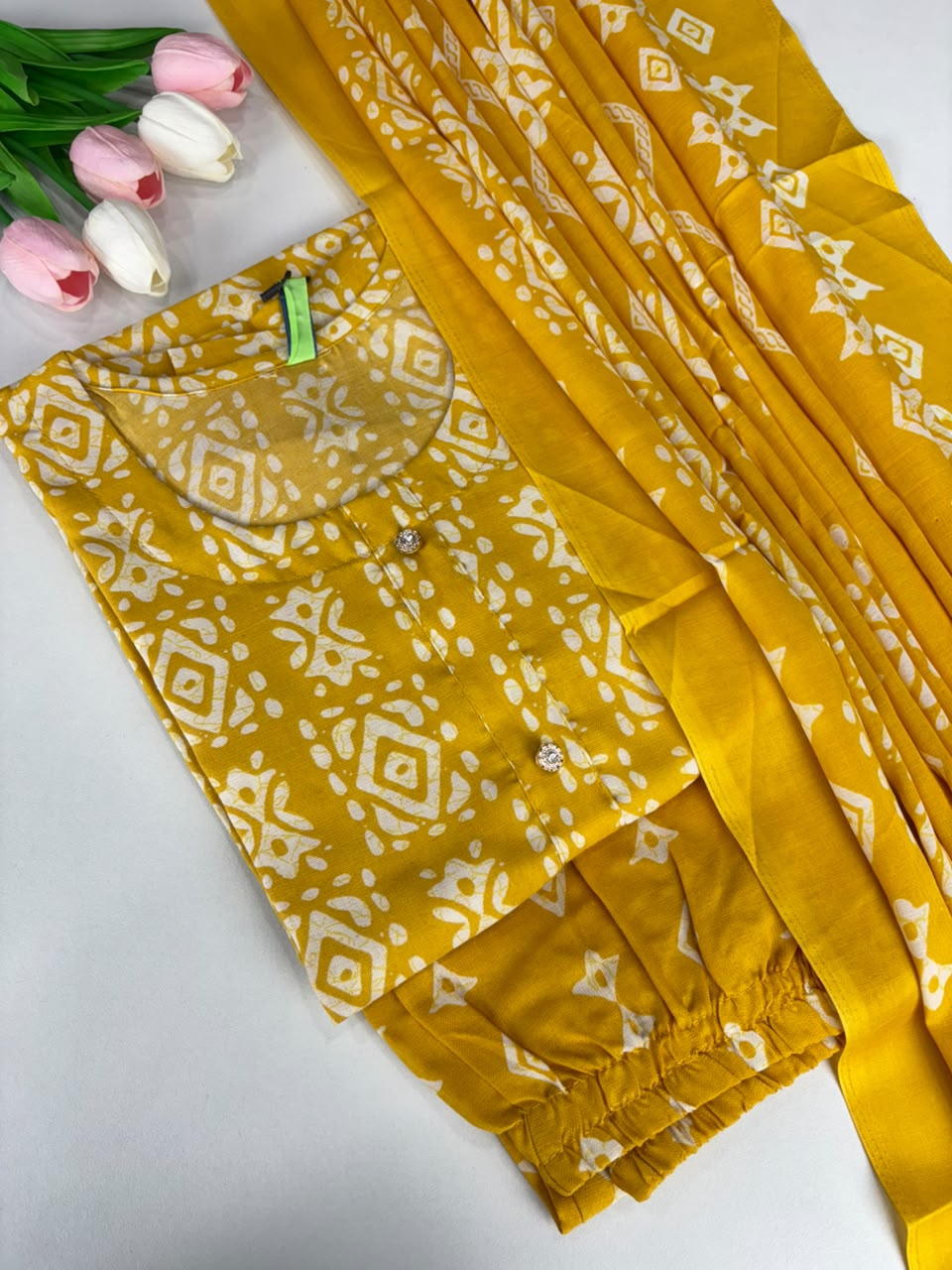 SS7022 Women’s Blended Cotton Salwar Set