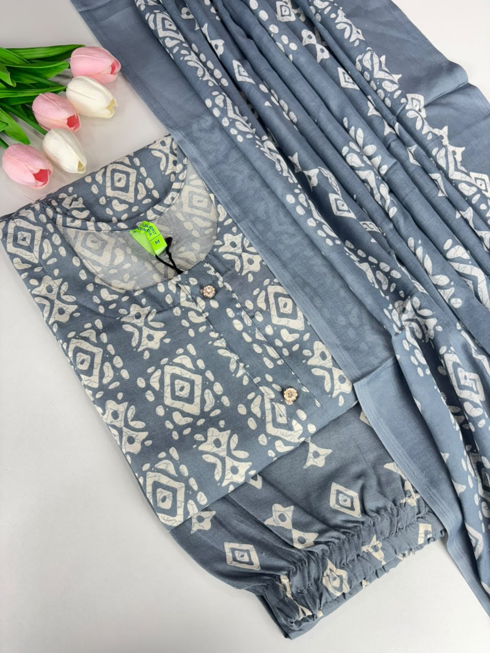 SS7025 Women’s Blended Cotton Salwar Set