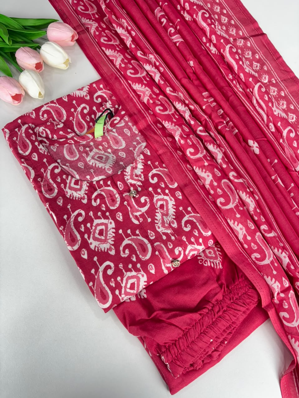 SS7021 Women’s Blended Cotton Salwar Set