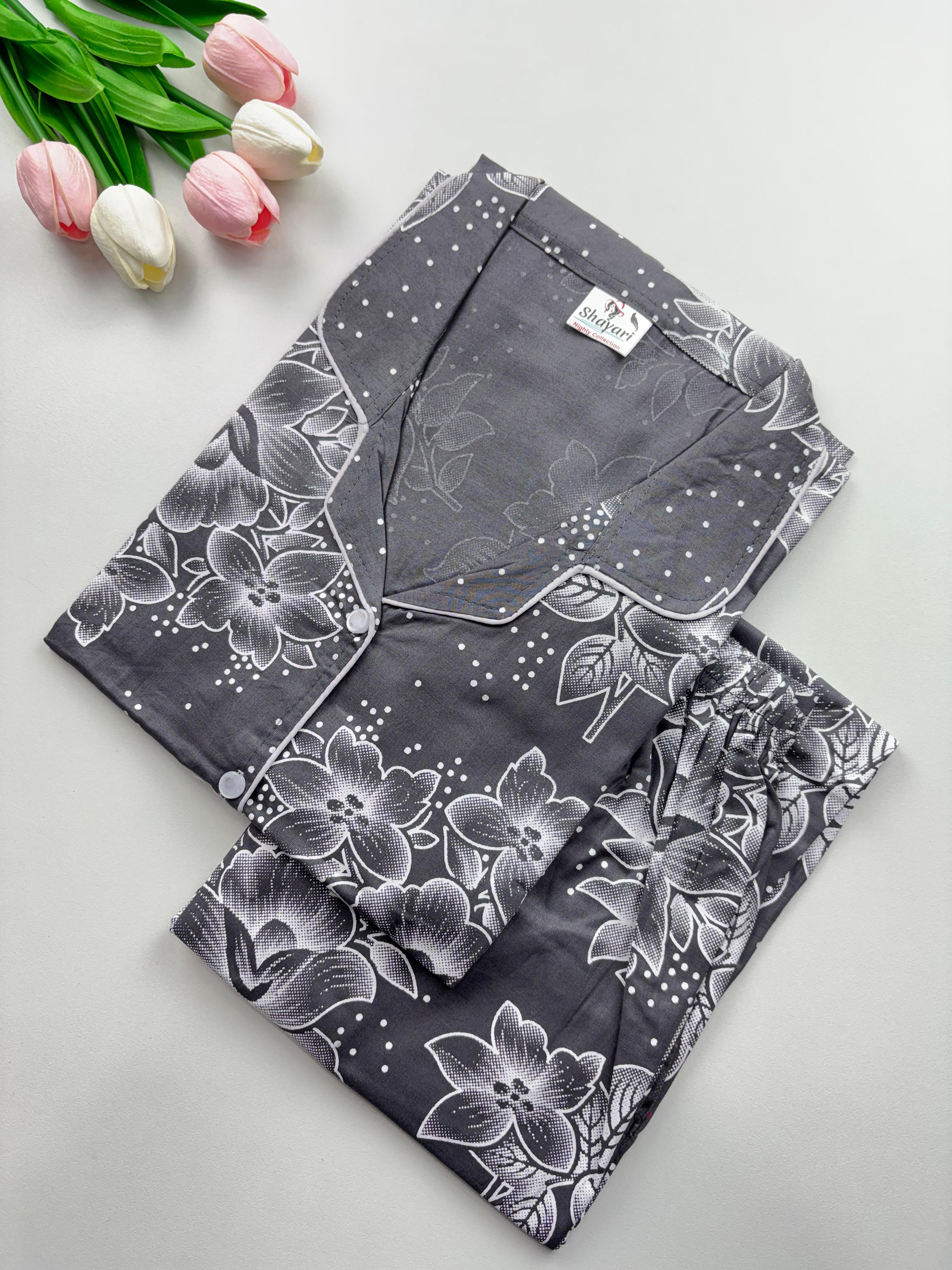 SS7090 Women’s Cotton Shirt and Pajama Set
