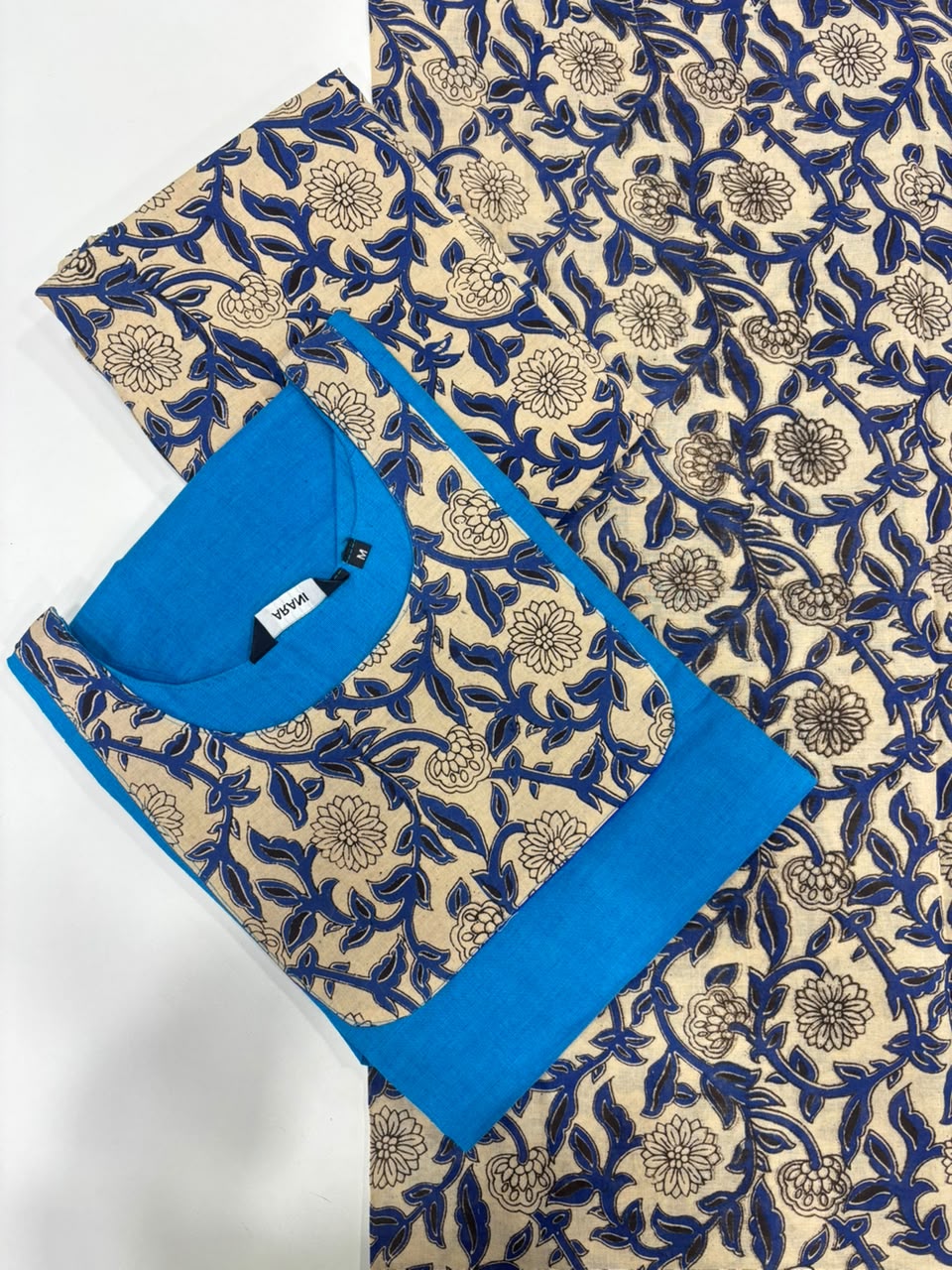 SS7165 Kalamkari Cotton Salwar Set