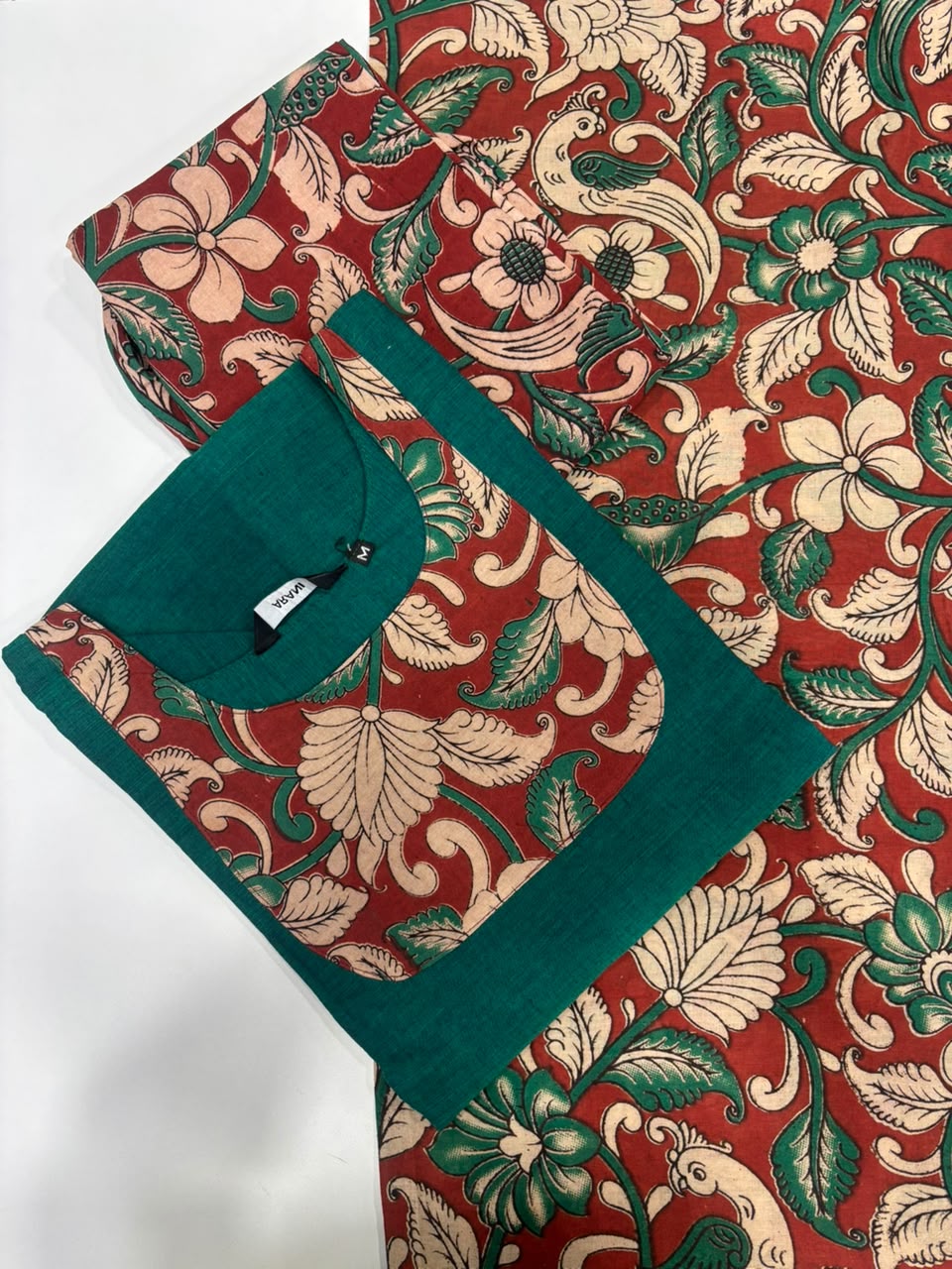 SS7169 Kalamkari Cotton Salwar Set