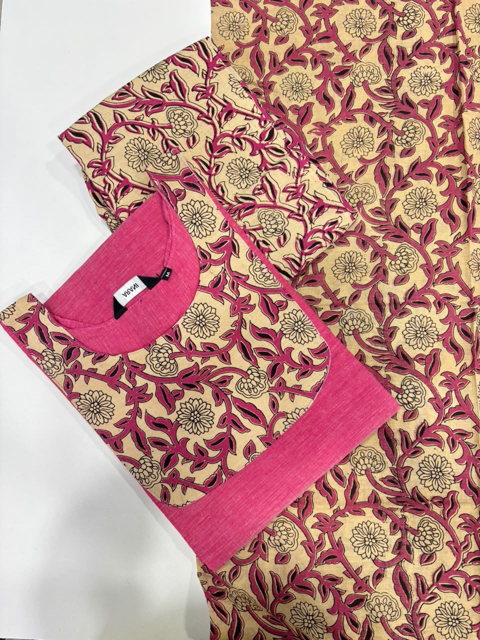 SS7172 Kalamkari Cotton Salwar Set