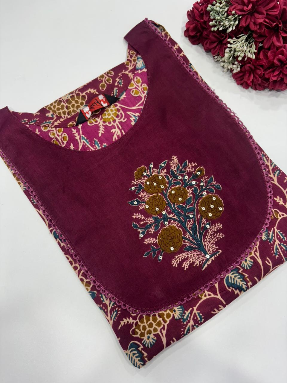 SS7259 Elegant Office Wear Rayon Kurti