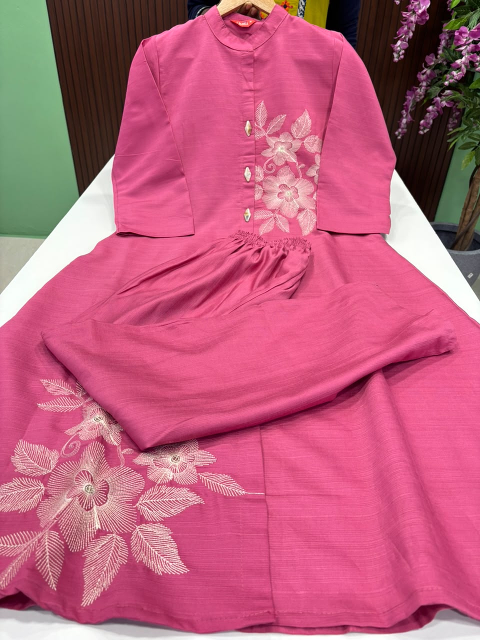 SS7249 Vatican Co-ord Set - MAUVE PINK