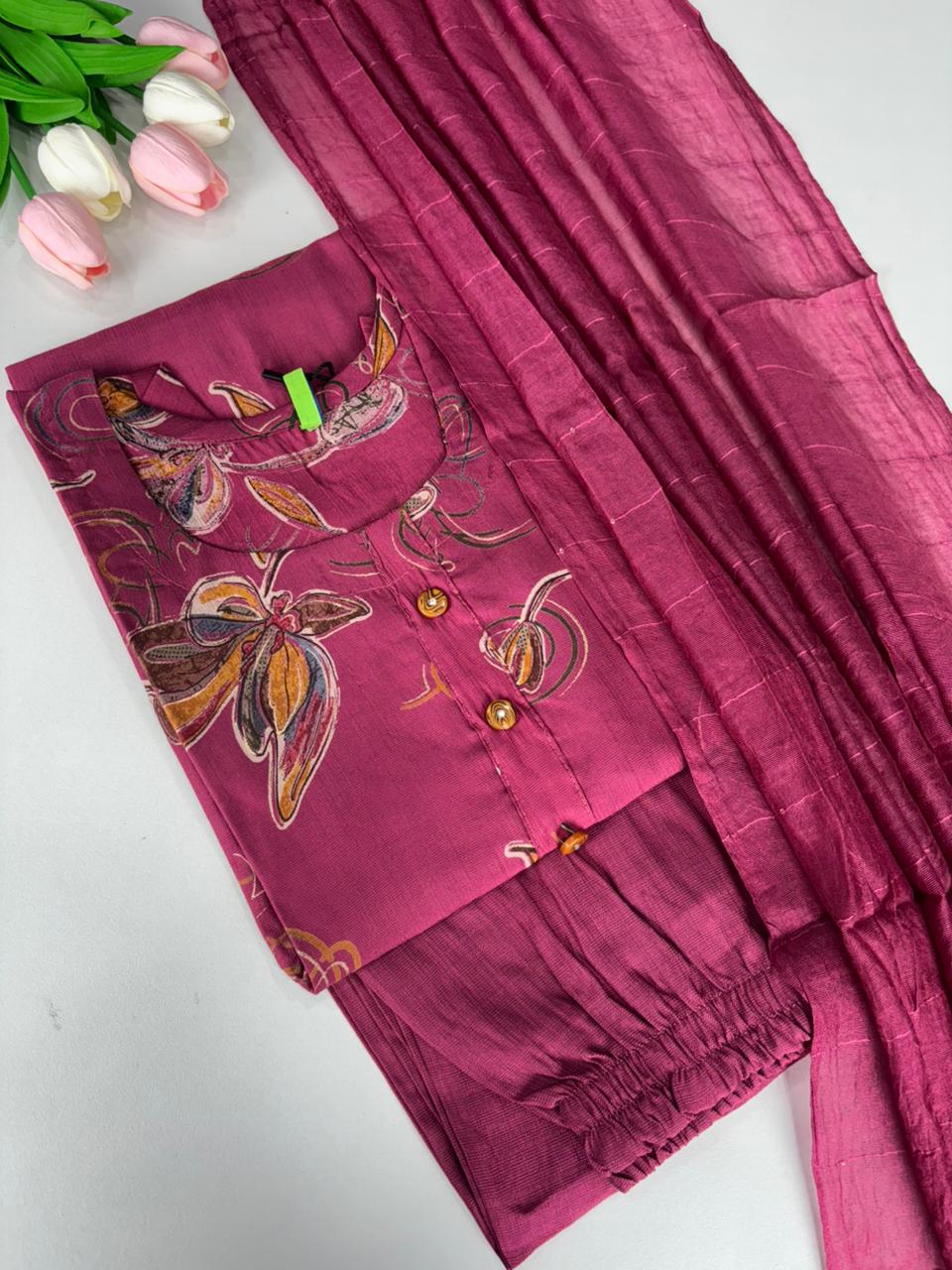 SS7273 Vatican Silk Salwar Set