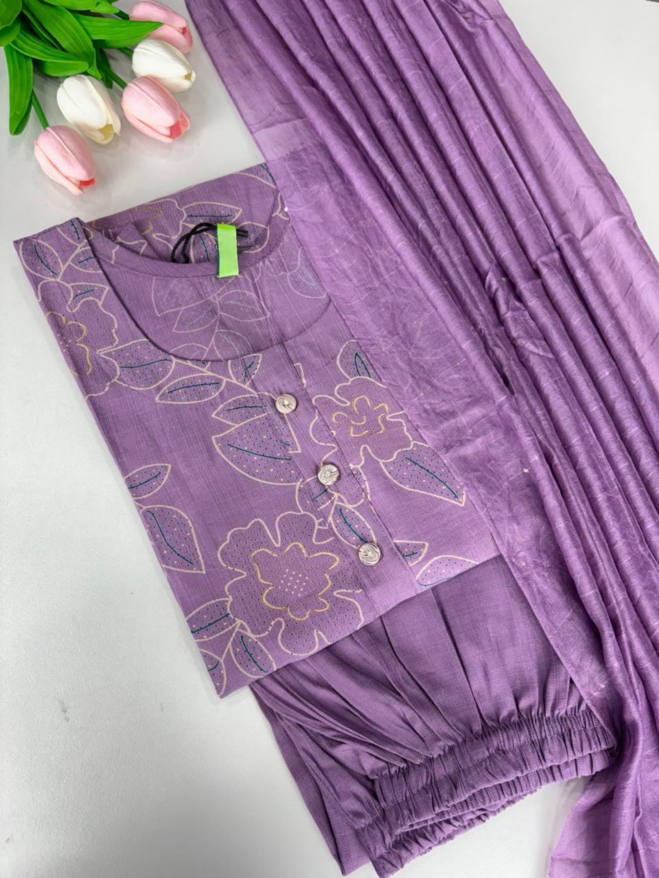 SS7277 Vatican Silk Salwar Set