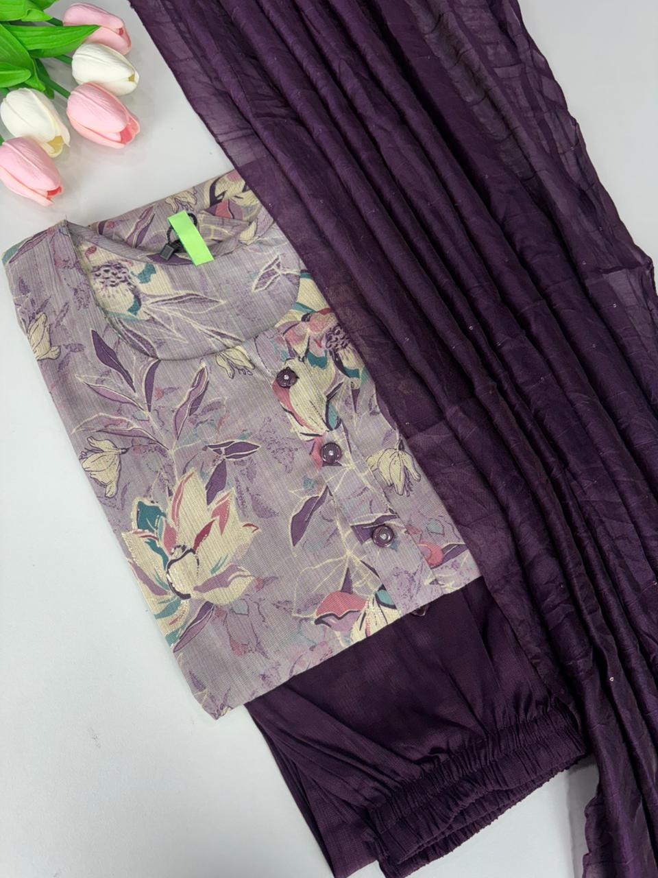 SS7275 Vatican Silk Salwar Set