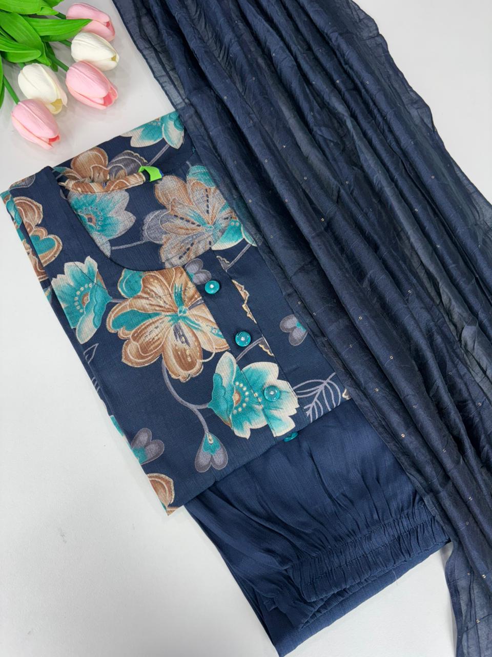 SS7280 Vatican Silk Salwar Set