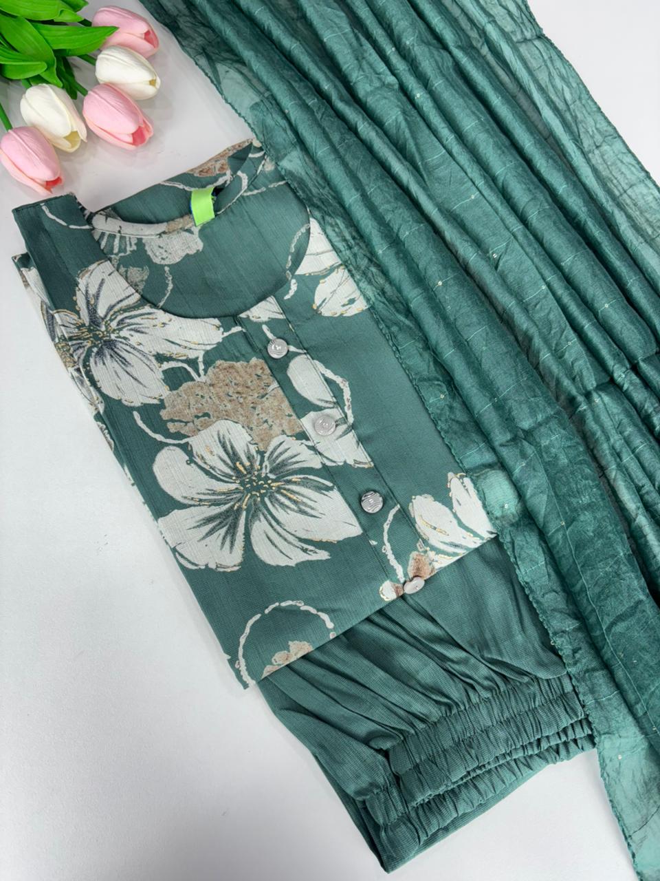 SS7272 Vatican Silk Salwar Set