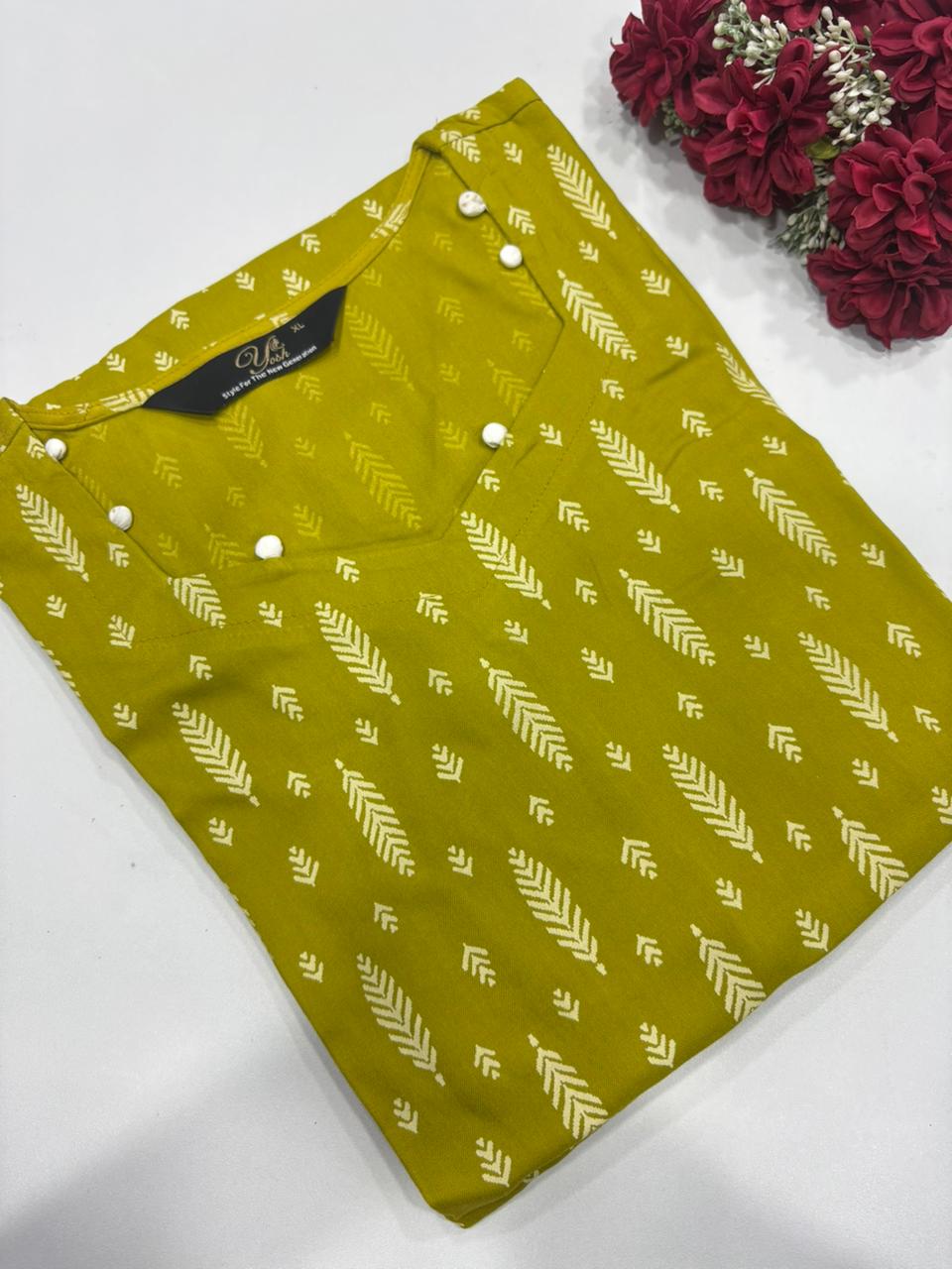SS7293 Regular Wear Side Open Kurti