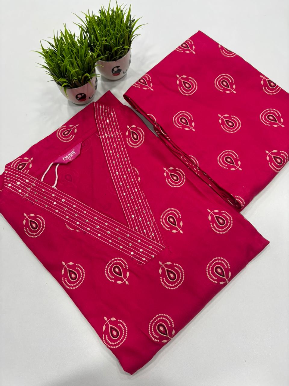 SS7319 Trendy Rayon Co-ord Set